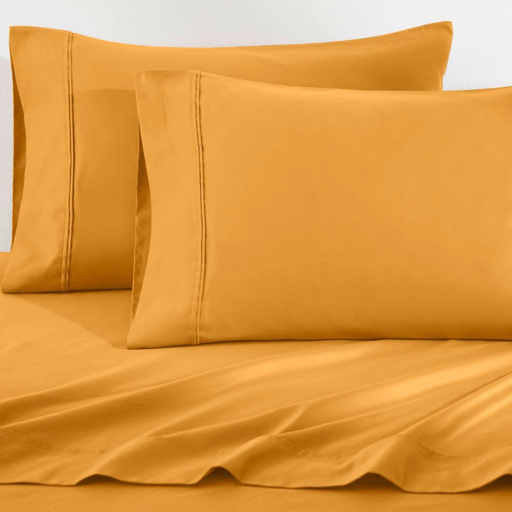 Premium 1200 Thread Count Egyptian Cotton Pillowcase Set - 2 Piece, Ultra Soft & Breathable for a Luxurious Sleep Experience | Perfect for Bedroom, Hotel, and Home Decor