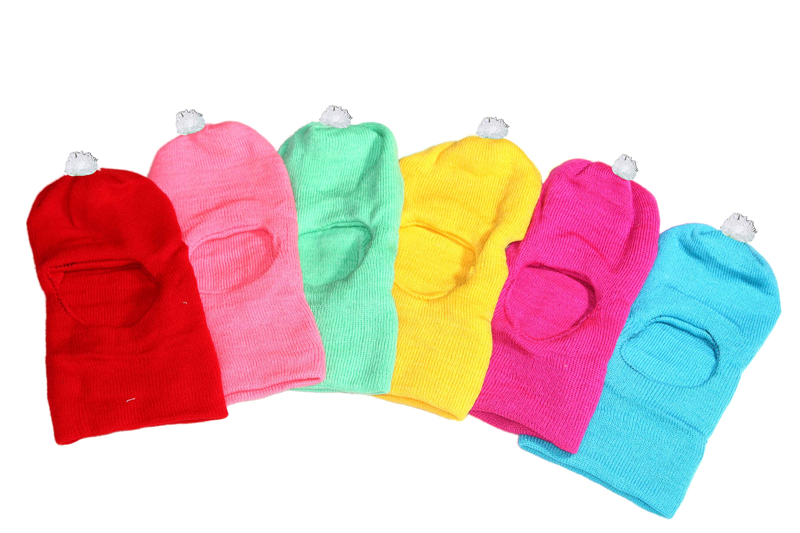 Soft Woolen Monkey Cap for Baby Boys & Girls - Pack of 3 | Warm Winter Hat for Newborns & Toddlers | Perfect for Cold Weather, Outdoor Play & Photoshoots