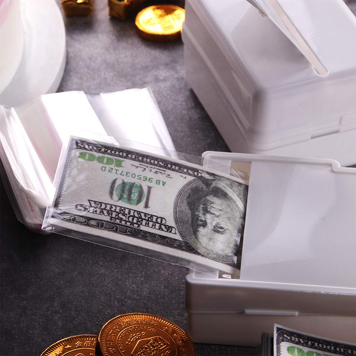 3 Sets Money Pulling Cake Accessories - Cake Money Box Mold, Cake Decorations & Props for Birthday Parties, Gender Reveals, Graduations & Special Events