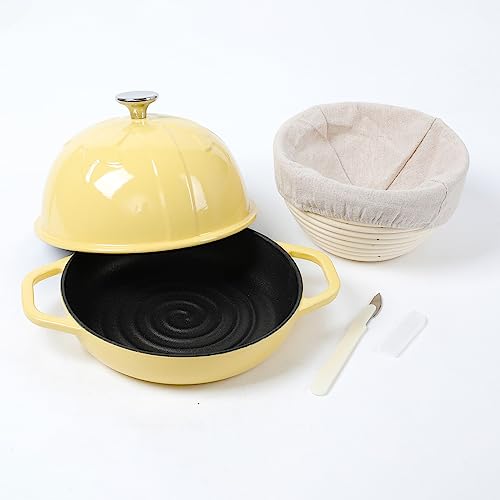 Yellow with Proofing Basket