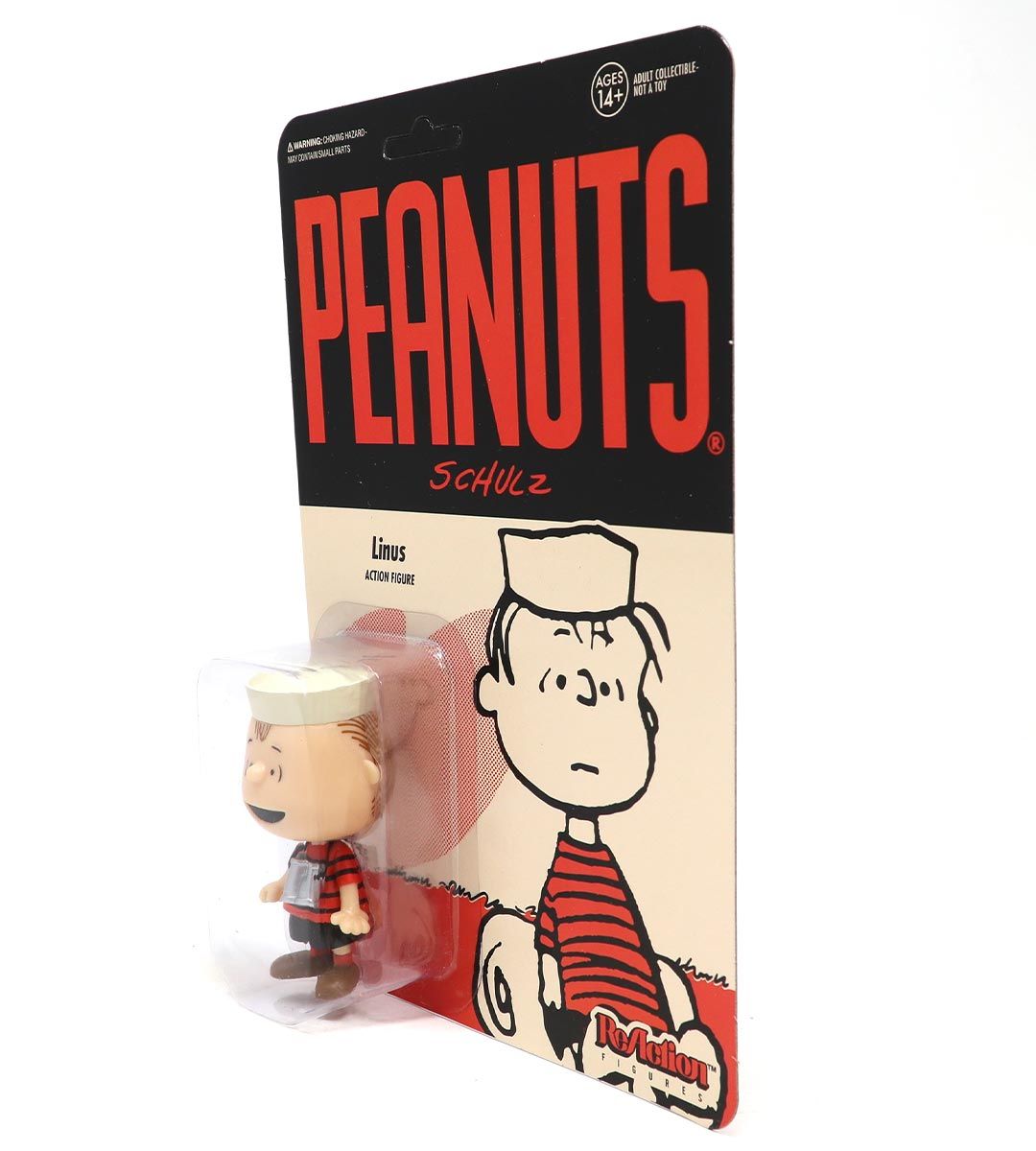 Linus ReAction Figure Wave 3 - Collectible Vinyl Toy for Fans & Display - Perfect for Home Decor, Office Display, and Pop Culture Collections