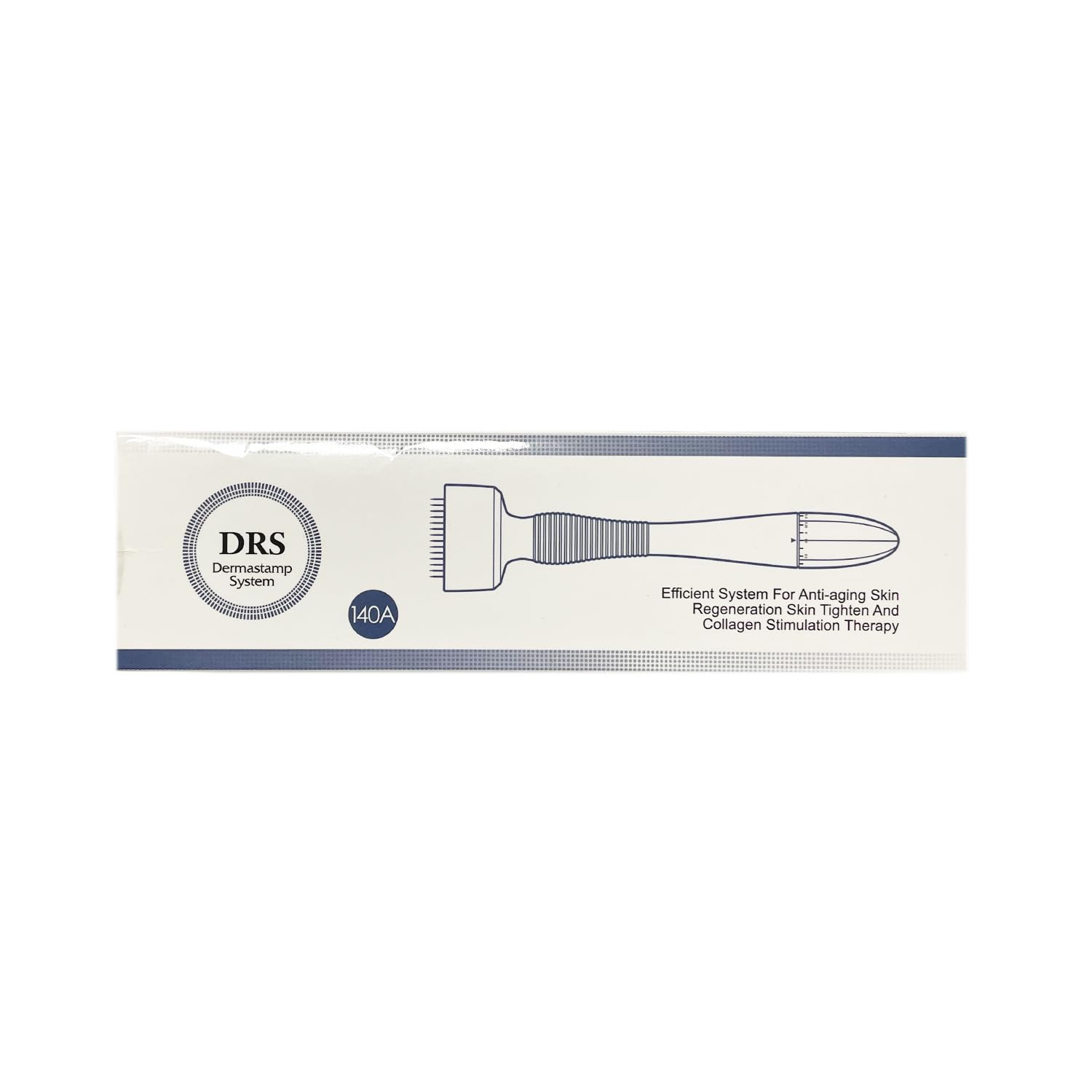 Professional Titanium Derma Stamp 140 Needles - INCELLICE Microneedle Stamp for Hair Growth & Beard Care | Facial Skin Rejuvenation for Men & Women | Perfect for At-Home Hair Regrowth & Anti-Aging Skincare Routine