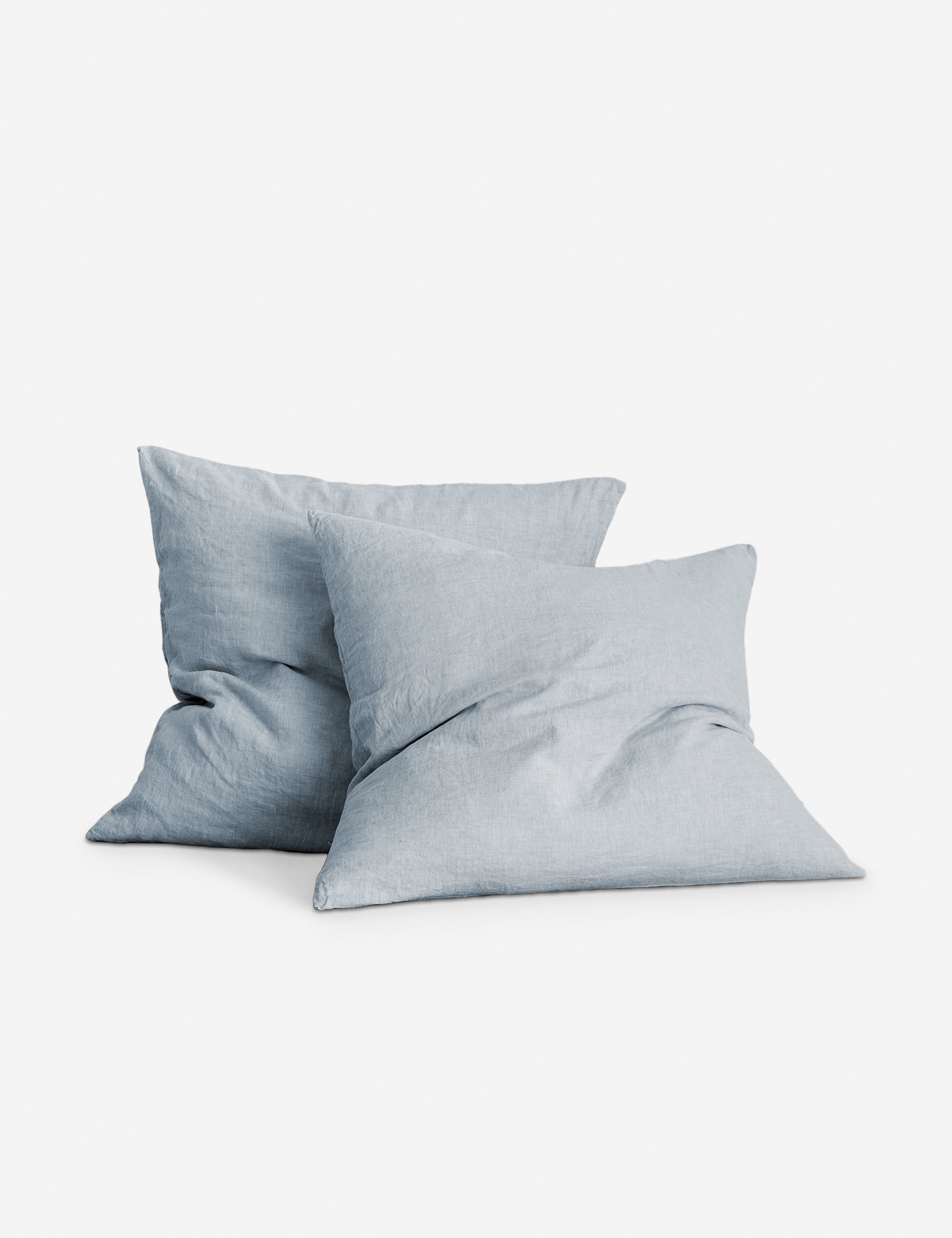 Premium European Flax Linen Pillowcase Set of 2 - 100% Natural Breathable Bedding for Hot Sleepers - Luxury Hotel Style Home Decor for Master Bedroom & Guest Room