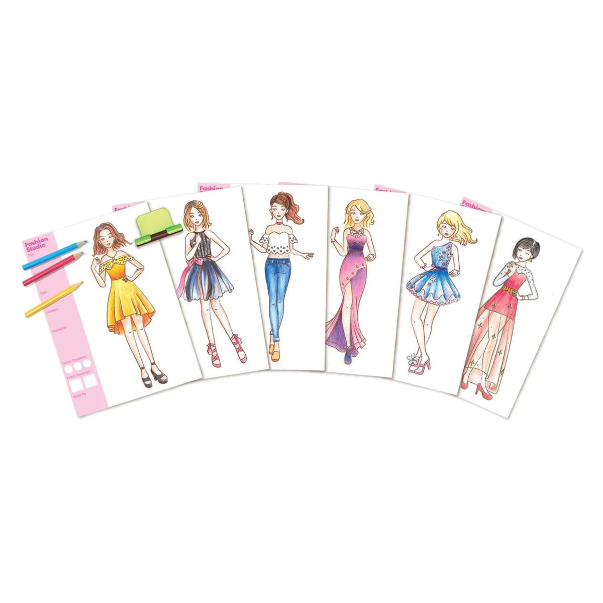 4M Kidzmaker Fashion Design Studio Kit - Creative DIY Craft Set for Kids, Perfect for Dress Up, Costume Making & Pretend Play - Great Gift for Young Fashion Designers & Aspiring Artists