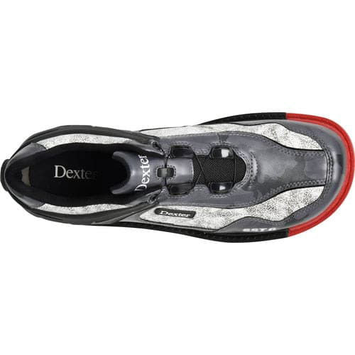 Dexter Men's SST 6 Hybrid BOA Bowling Shoes - Grey Camo Multi Color - Right Handed - Perfect for League Play & Tournament Bowling
