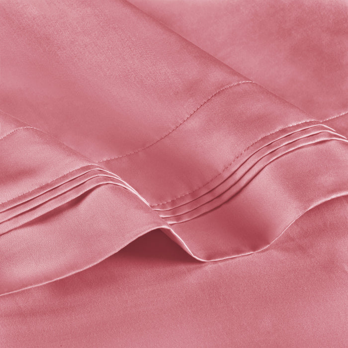 Premium 650 Thread Count Egyptian Cotton Pillowcase Set - Ultra Soft & Breathable for a Luxurious Sleep Experience | Perfect for Bedroom, Hotel, or Gift