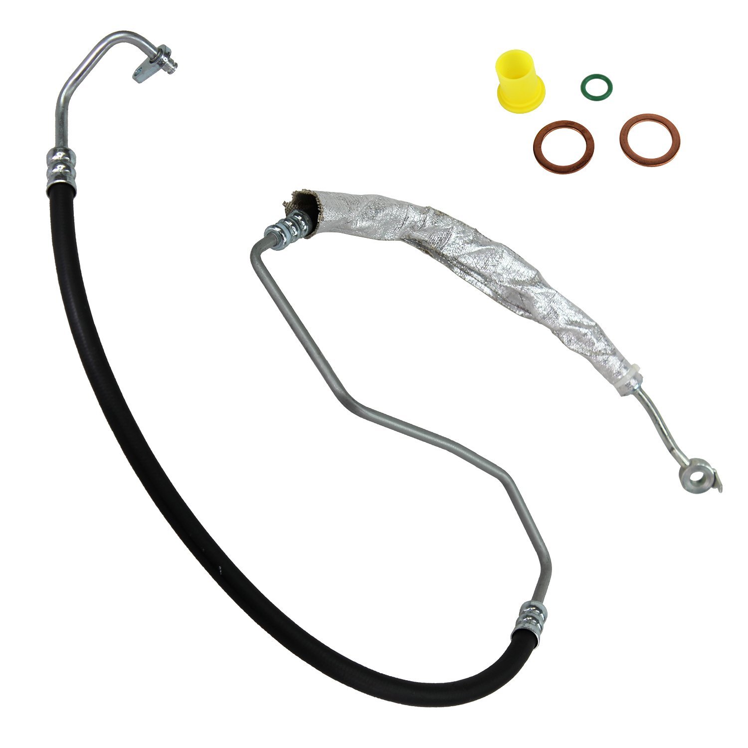 Edelmann 92760 Power Steering Pressure Line Hose Assembly - High Performance Replacement for Smooth Steering - Perfect for Trucks, SUVs, and Sedans