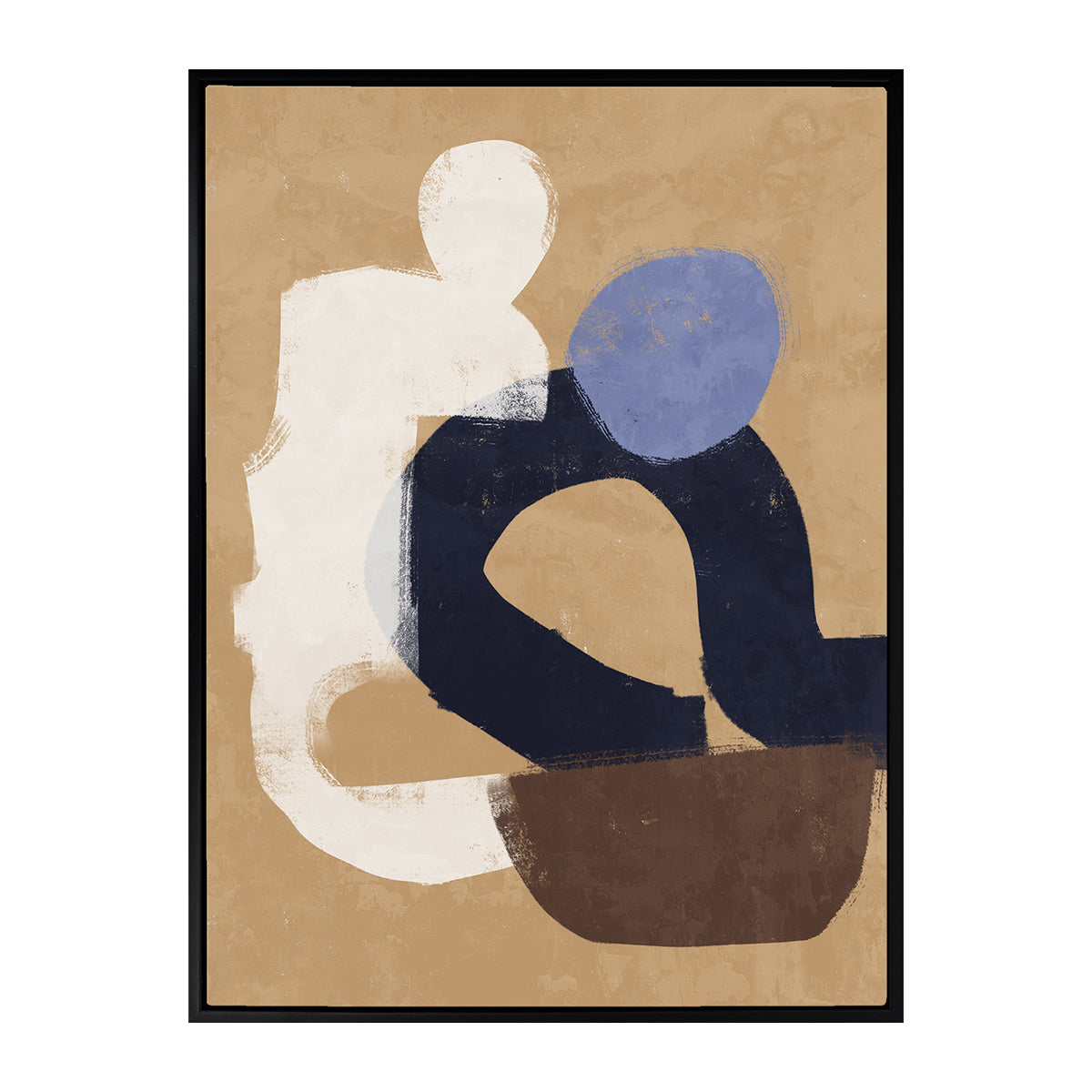 At Ease Portrait Art Print - Premium Wall Decor for Living Room, Bedroom & Office - Perfect Gift for Home Decor & Housewarming