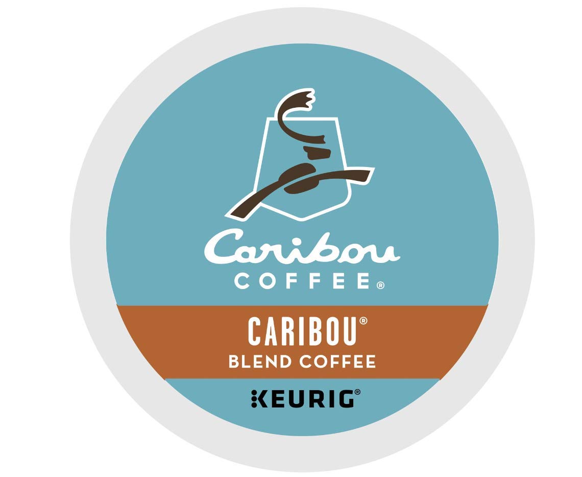 Premium Caribou Blend Coffee Pods for Keurig - 48 Count K-Cups | Medium Roast Arabica Beans | Perfect for Home & Office Brewing | Morning Boost or Afternoon Pick-Me-Up