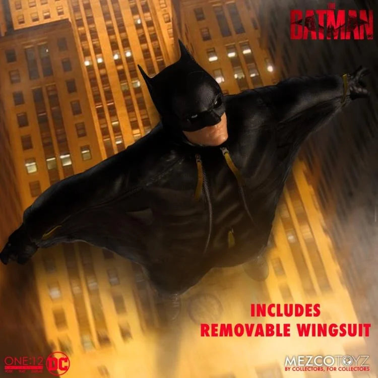The Batman One:12 Collective Action Figure - Premium DC Comics Collectible for Display & Play - Perfect for Fans, Collectors & Gift Giving