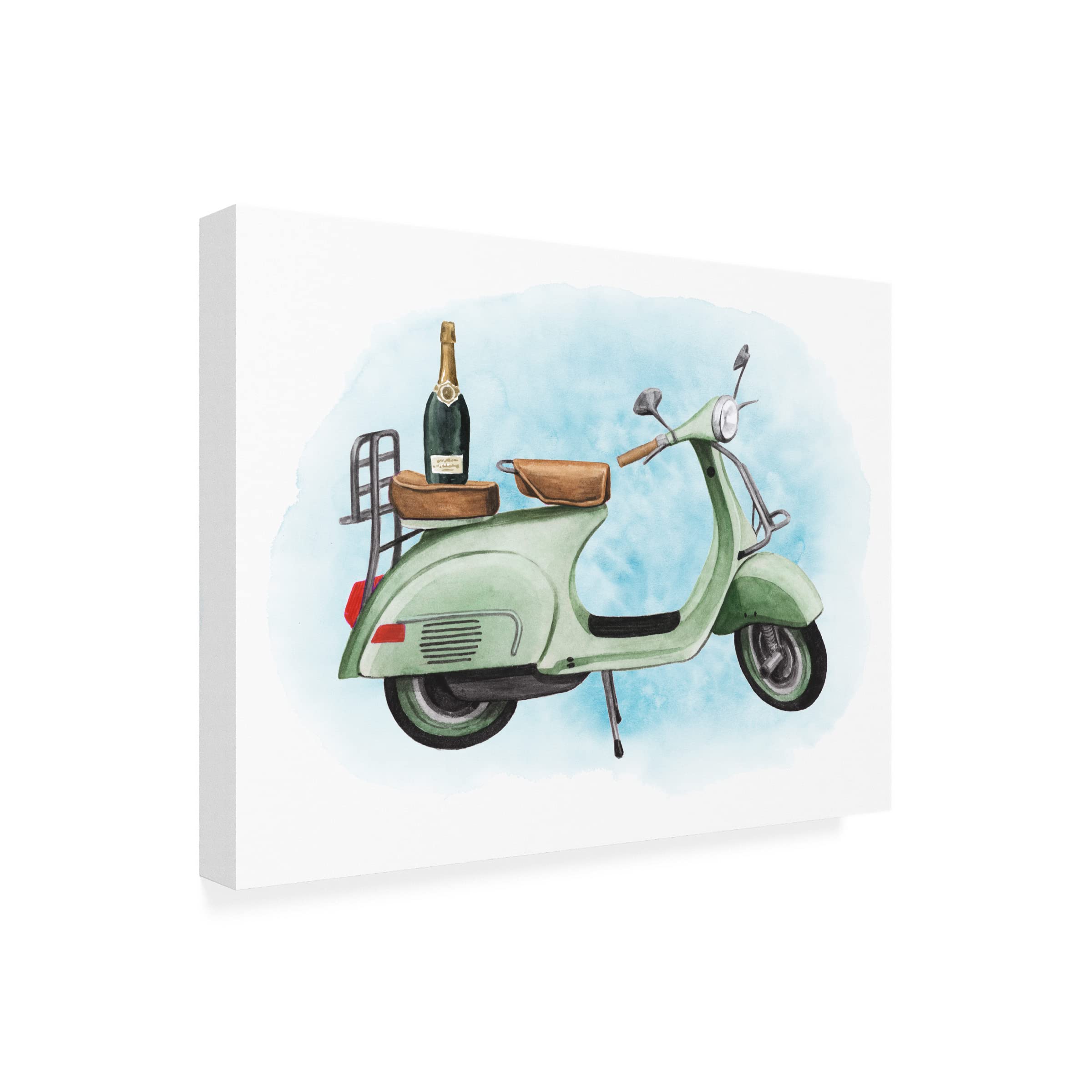 Grace Popp Venice Voyage I Canvas Art Print - Handmade Wall Decor for Living Room, Bedroom & Office - Premium Trademark Fine Art Collection