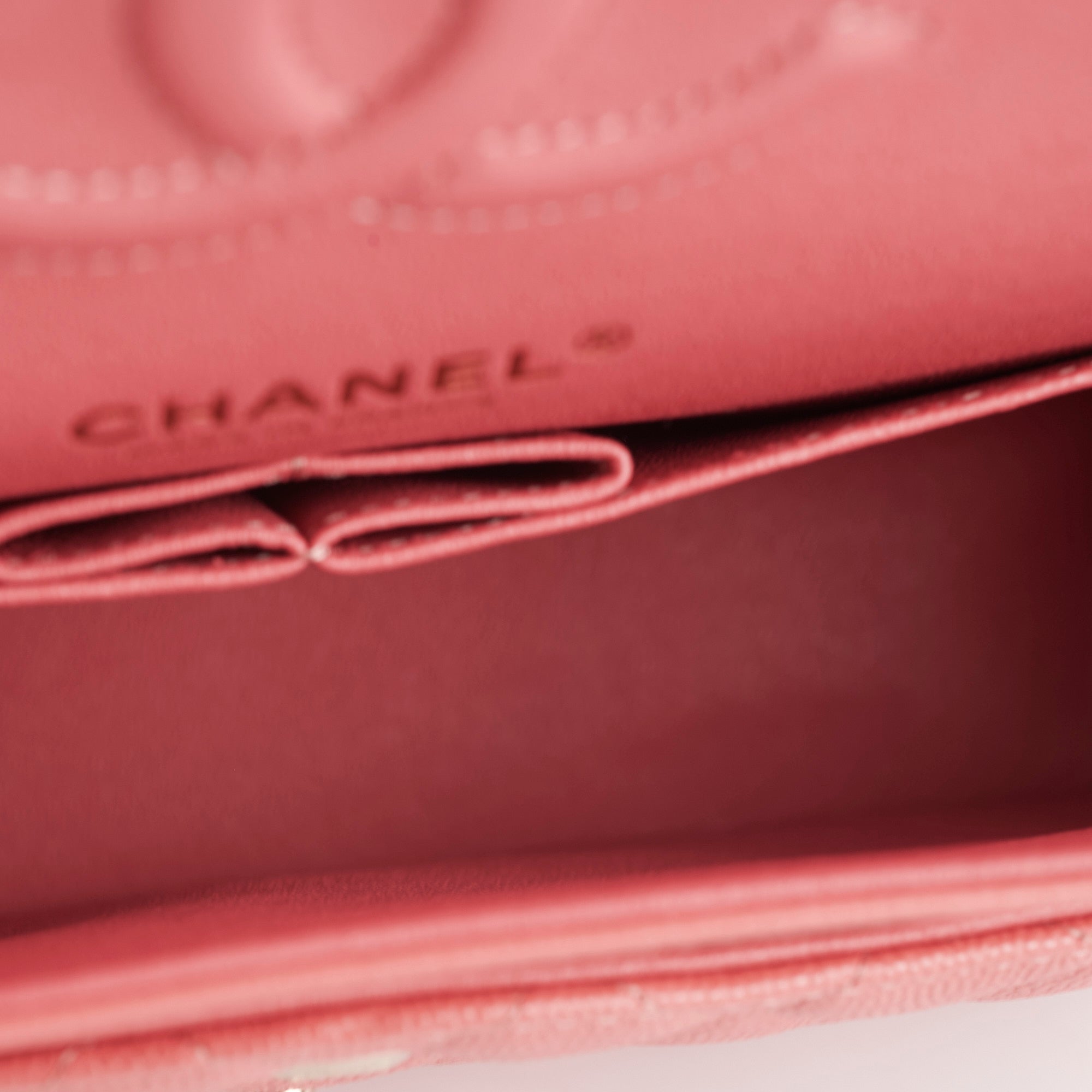 Chanel Caviar Leather Medium/Large Double Classic Flap Bag in Pink - Luxury Handbag for Women, Perfect for Parties, Weddings & Everyday Elegance