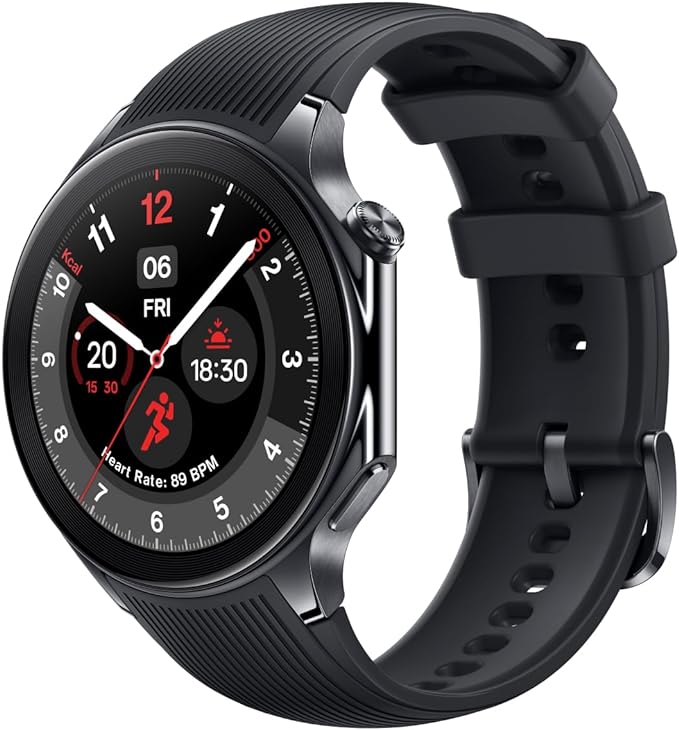 OnePlus Watch 2 - Latest Smartwatch with AMOLED Display, GPS, 100+ Sports Modes & 14-Day Battery Life - Perfect for Fitness Tracking, Workouts & Daily Wear