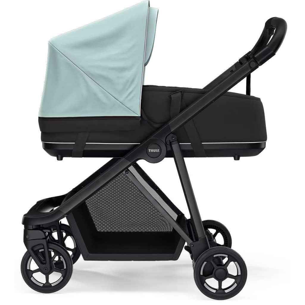 Thule Shine Bassinet - Lightweight & Portable Baby Crib for Travel, Home & Nursery | Compact Foldable Design for Easy Storage & On-the-Go Use