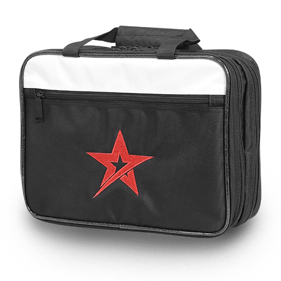Roto Grip MVP+ Bowling Ball Accessory Case - Black/White - Perfect for Bowling Tournaments & League Play