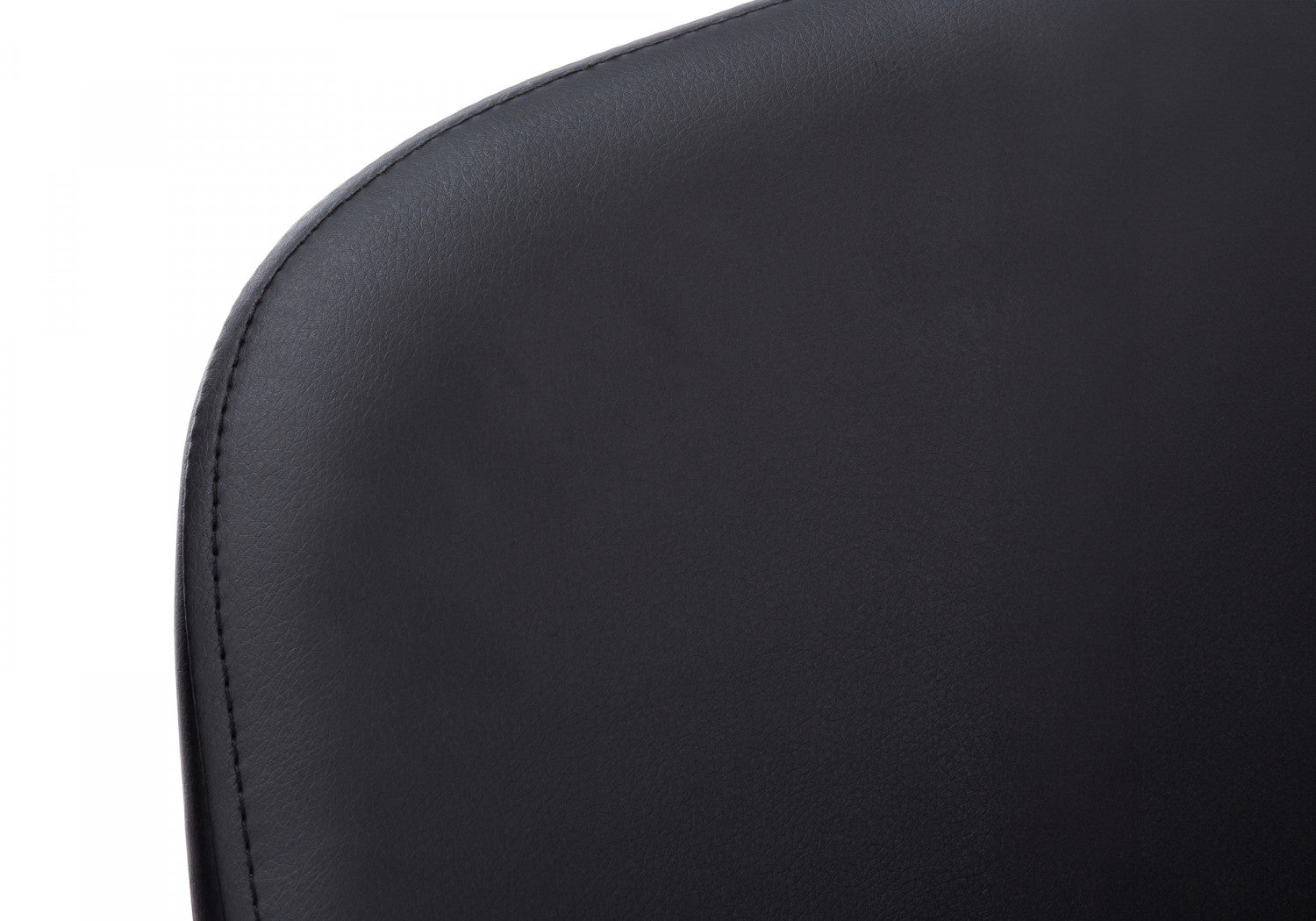 Amara Modern Dining Chairs - Set of 2 Black Upholstered Side Chairs for Kitchen, Dining Room & Home Office - Comfortable & Stylish Seating Solution