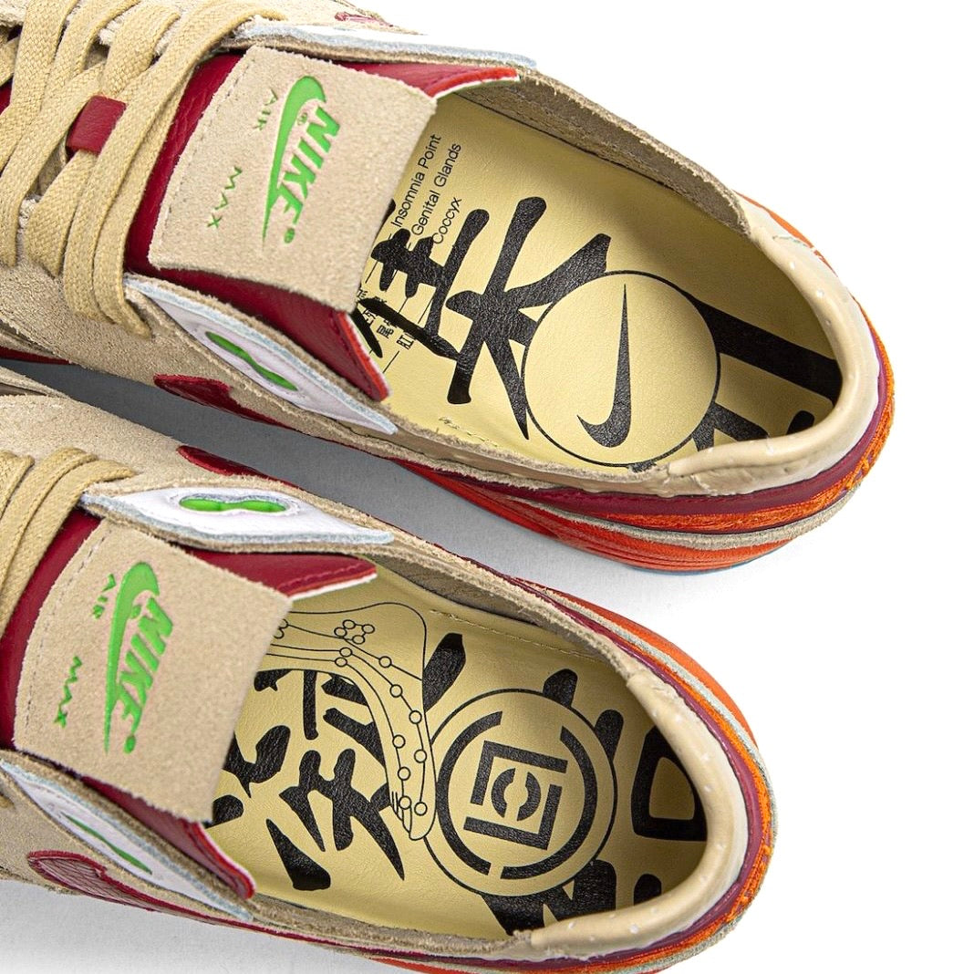 Nike Air Max 1 Clot Kiss of Death 2021 Sneakers - Limited Edition Men's Running Shoes for Casual Wear & Street Fashion