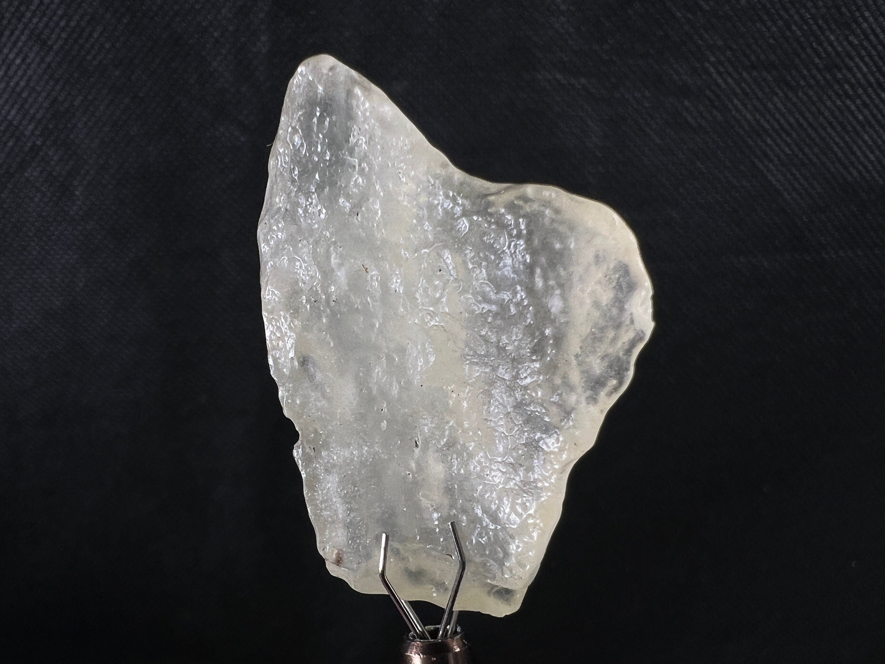 Libyan Desert Glass Raw Crystal - Rare 10.6g Natural Stone for Jewelry Making, Meditation & Home Decor | Unique Gift for Collectors & Spiritual Healing (L0348)