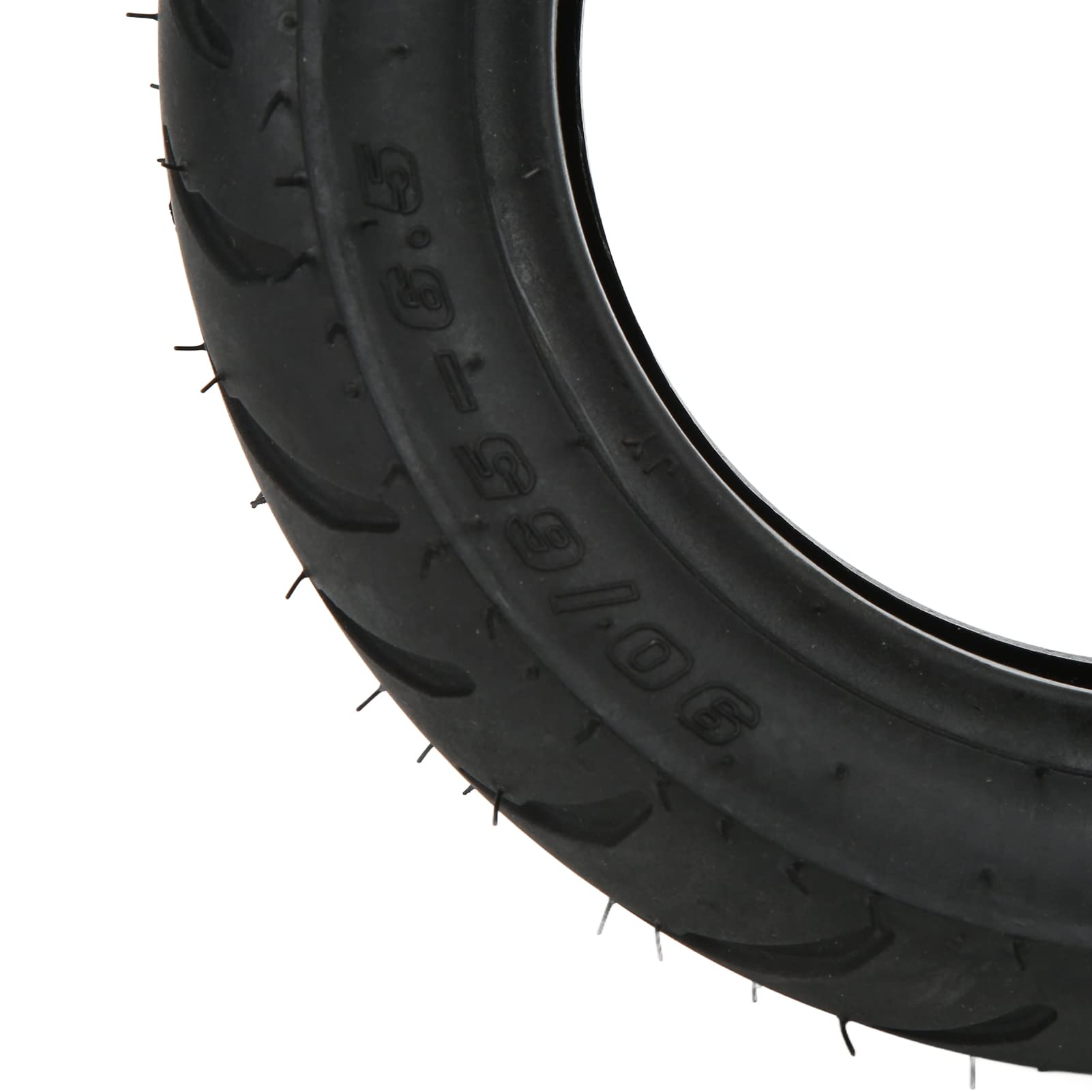 90/65-6.5 Electric Scooter Vacuum Tire - 10 Inch Off-Road Rubber Tire for Electric Scooters | Durable & Puncture-Proof for Rough Terrains & Commuting
