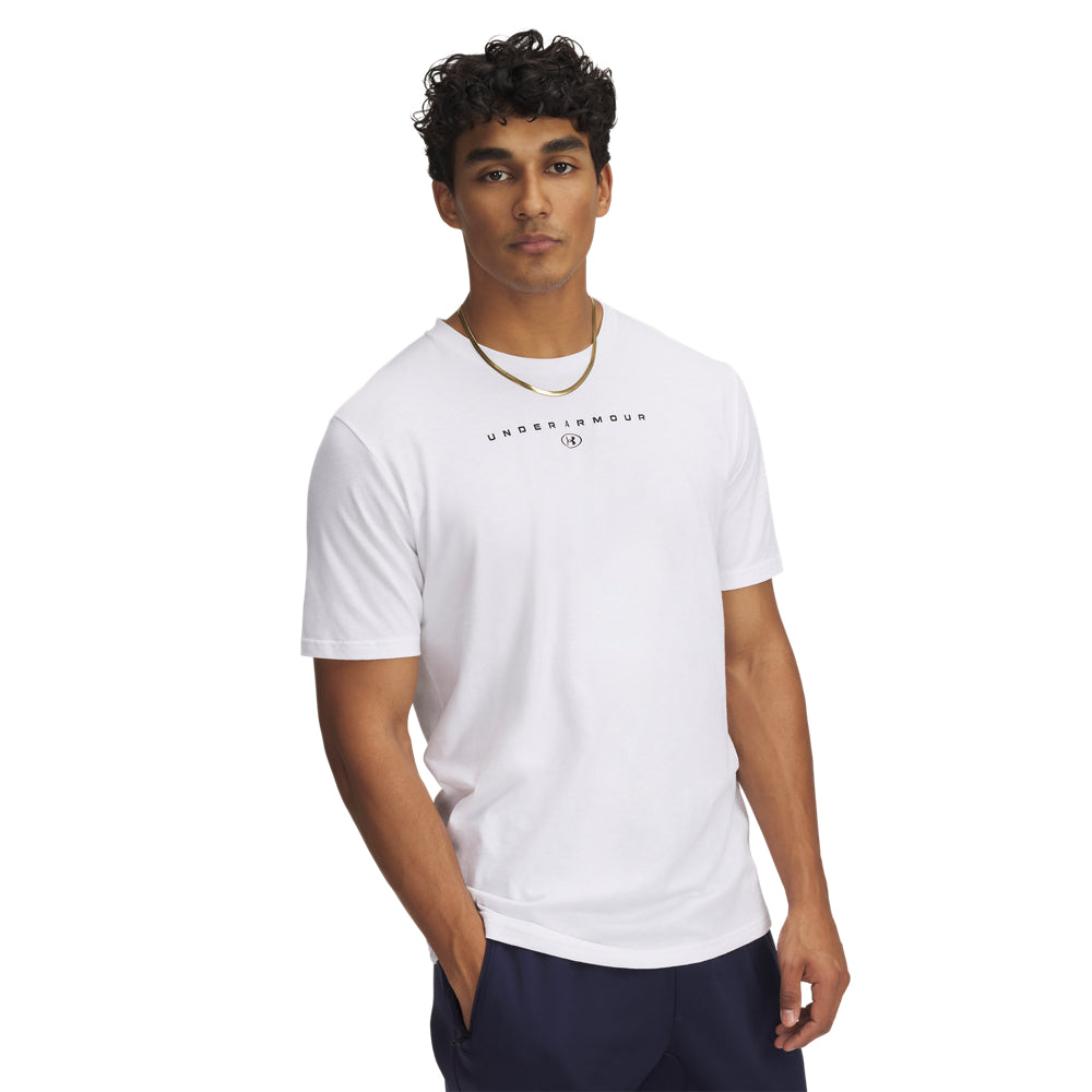 Men's Under Armour Stacked Logo T-Shirt - Moisture-Wicking Athletic Tee for Gym, Running & Casual Wear
