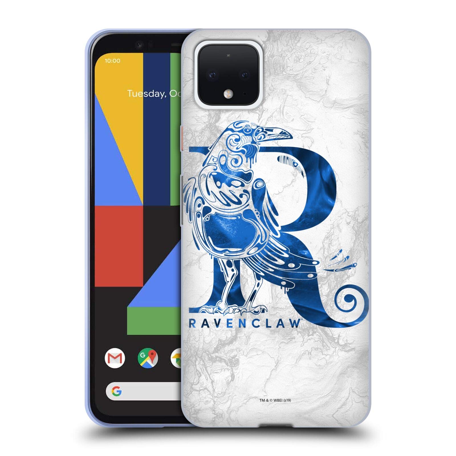 Harry Potter Ravenclaw Phone Case for Google Pixel 4 - Aguamenti Design for Fans