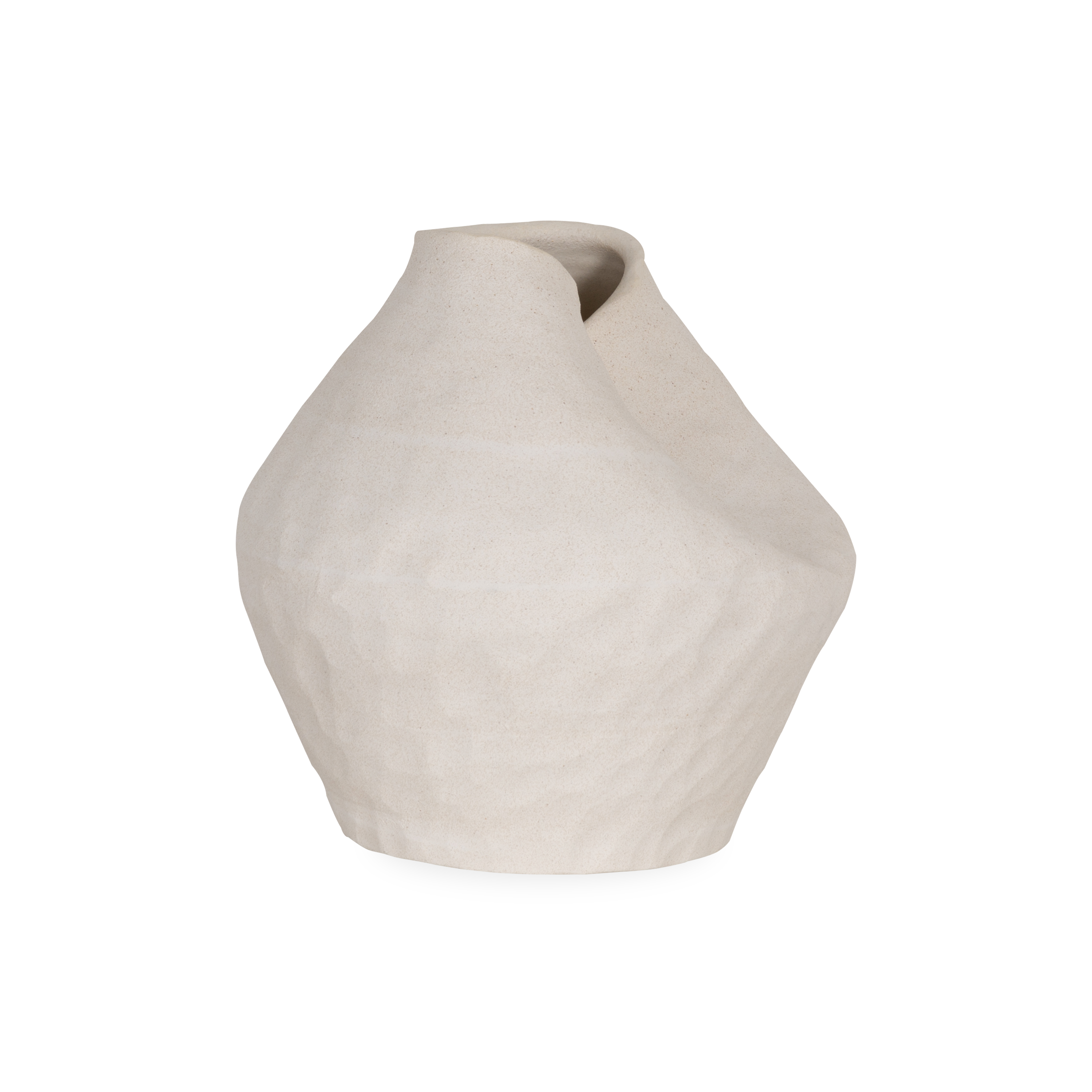 Claudette Vase - Modern Ceramic Home Decor for Living Room, Bedroom & Office - Perfect for Flowers, Centerpieces & Interior Design