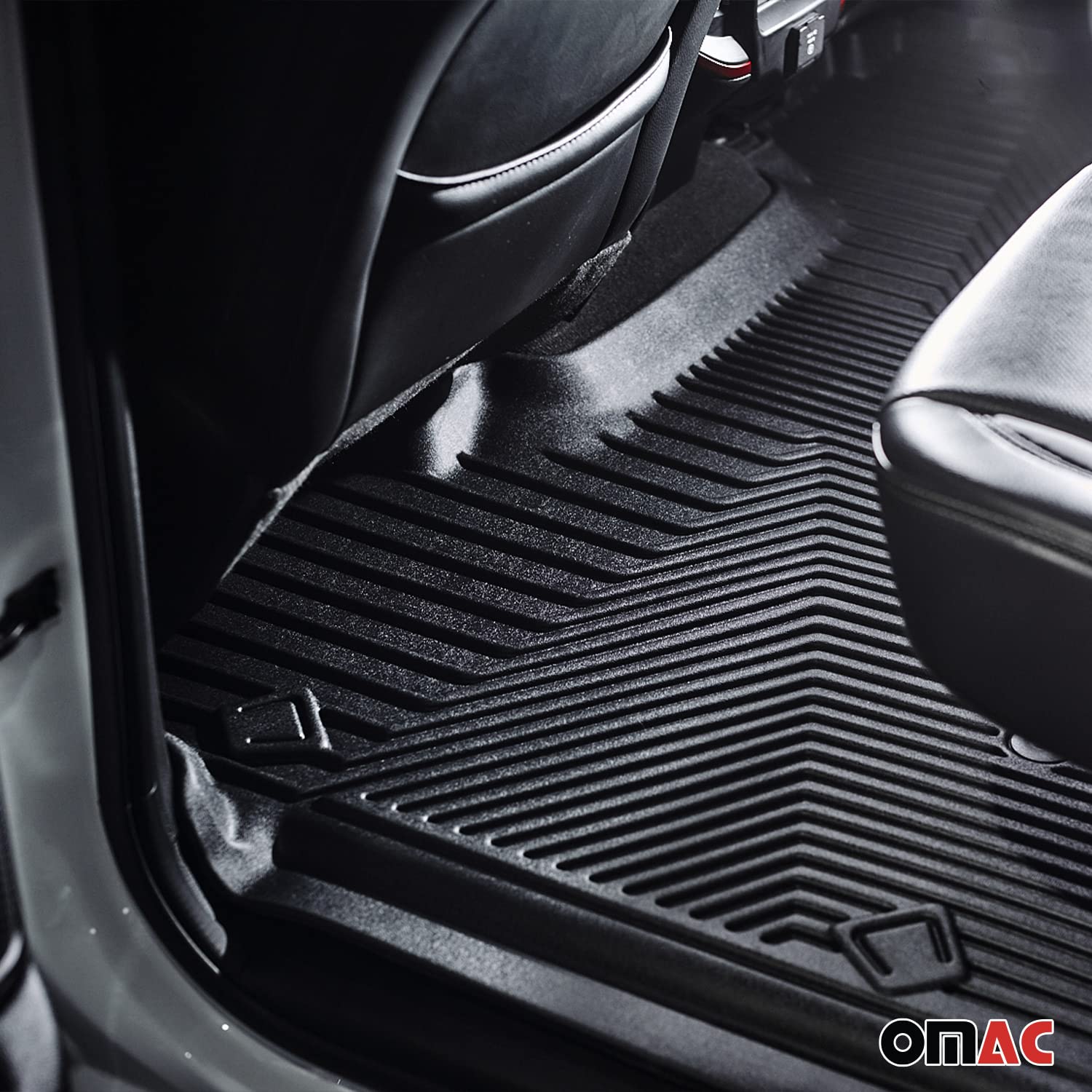 Premium All-Weather 3D Custom Fit Floor Mats for Hyundai Palisade 2020-2025 - Waterproof, Odorless TPE Rubber Car Mats with Non-Slip Design | Laser Measured for Perfect Fit | Ideal for Daily Commute, Road Trips & Family Protection