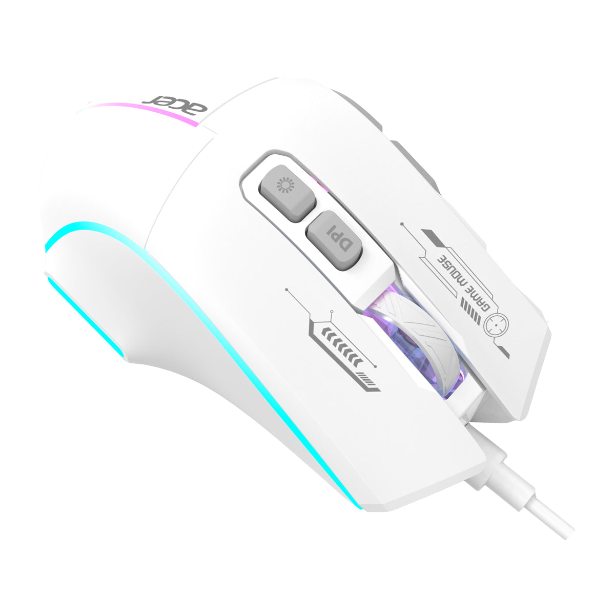 Acer Predator OMW950 Gaming Mouse - 7200 DPI, Ergonomic Design for PC & Laptop - Perfect for FPS, MOBA & Esports Gaming