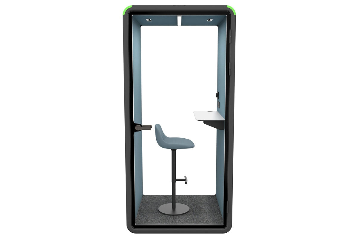 Soundproof Phone Booth with Echo Panel & Fabric - Portable Privacy Pod for Office, Home & Remote Work - Ideal for Calls, Meetings & Focus Sessions