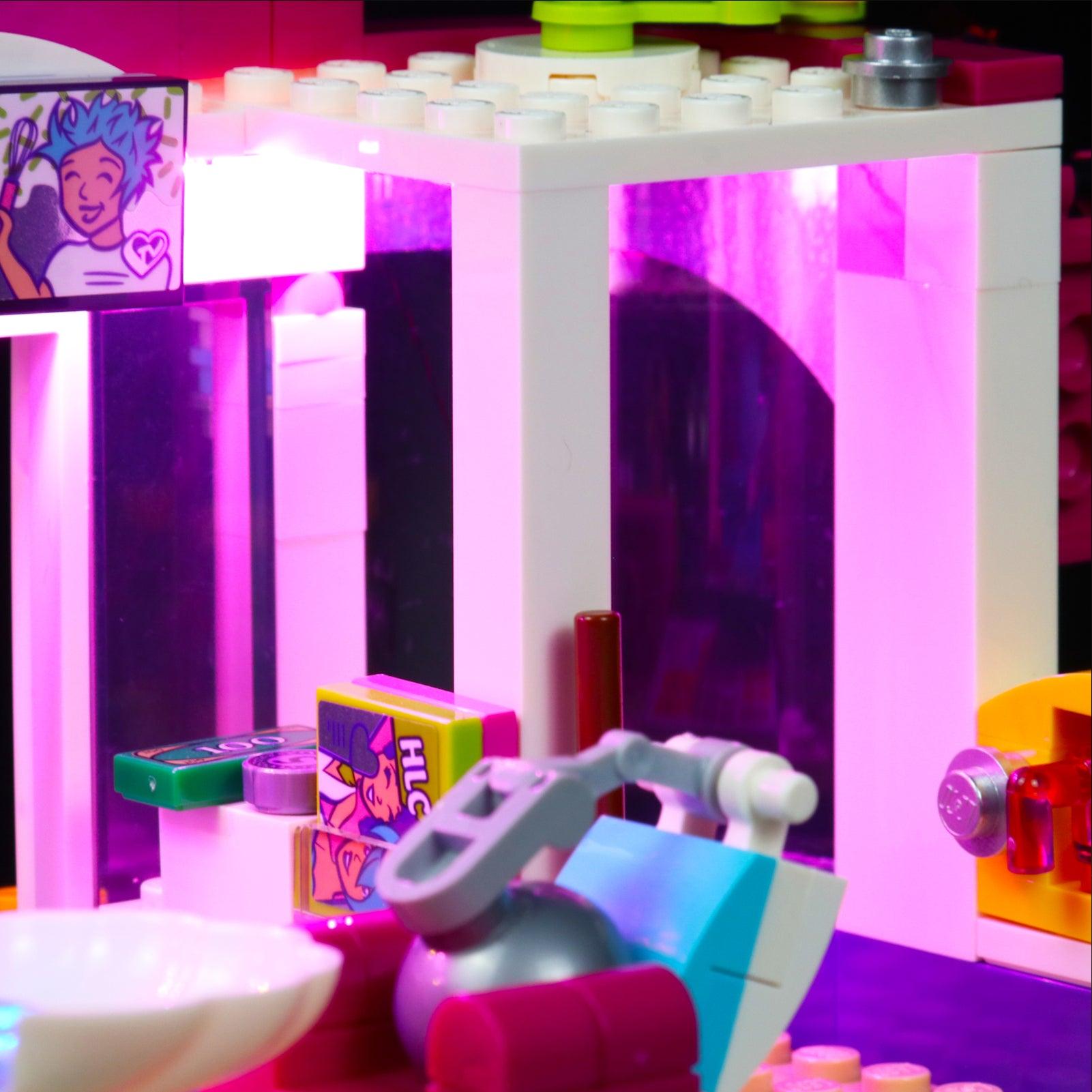 LEGO Friends Heartlake City Hair Salon 41391 Light Kit - Compatible with Building Blocks - Perfect for Nighttime Display & Room Decor