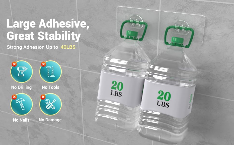 Rylan 2-Pack Bathroom Wall Shelf Organizer Set - Self-Adhesive Bathroom Storage Rack & Stand for Toiletries, Cosmetics & Essentials - Perfect for Small Bathrooms, Showers & Vanity Organization