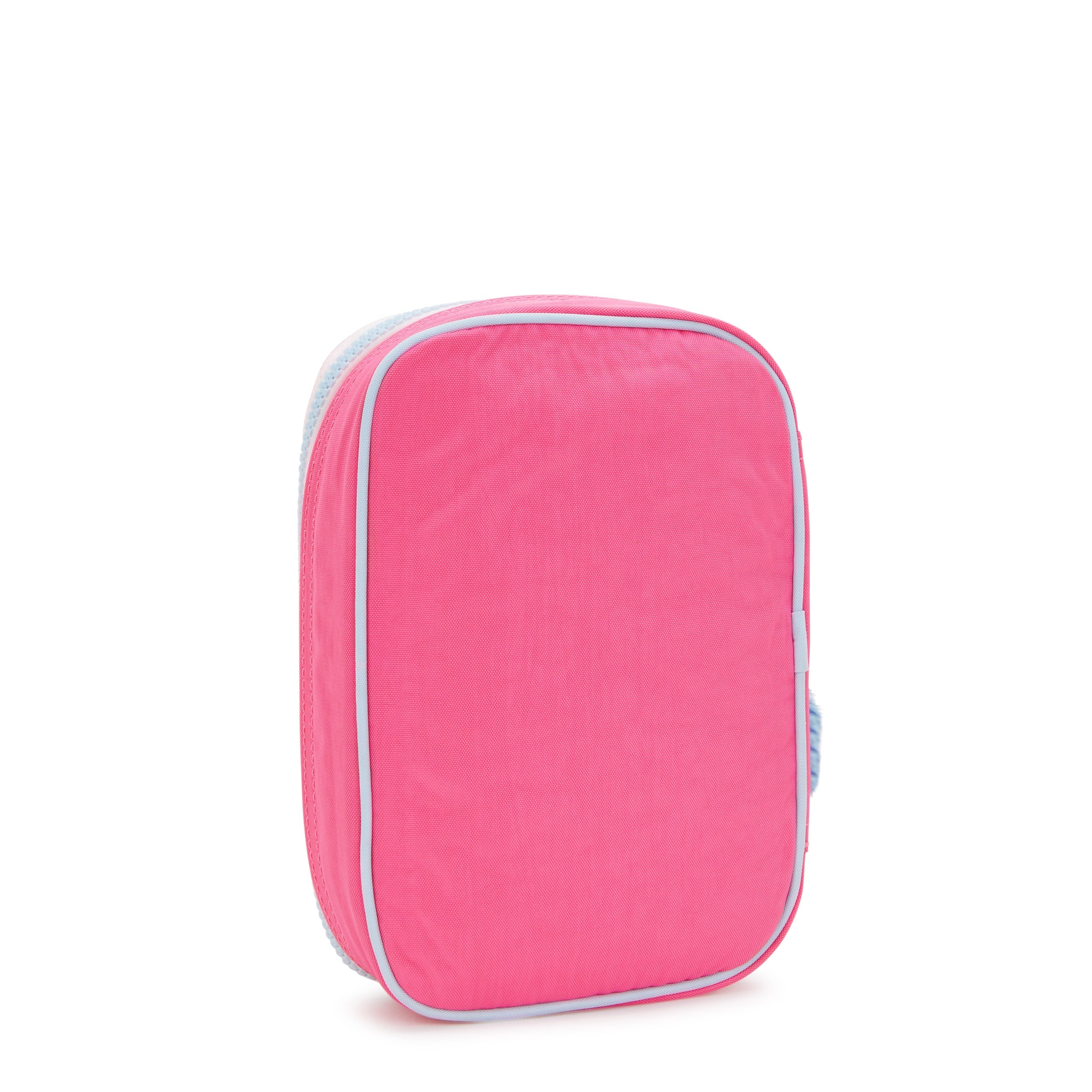 Kipling 100 Pens Pencil Case - Happy Pink Mix | Stylish & Durable School & Office Organizer for Students & Professionals