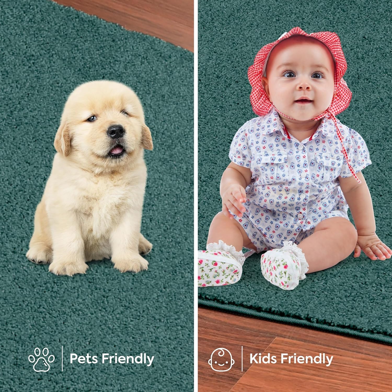 Galaxy Way Kids Favorite Teal Area Rugs - 22