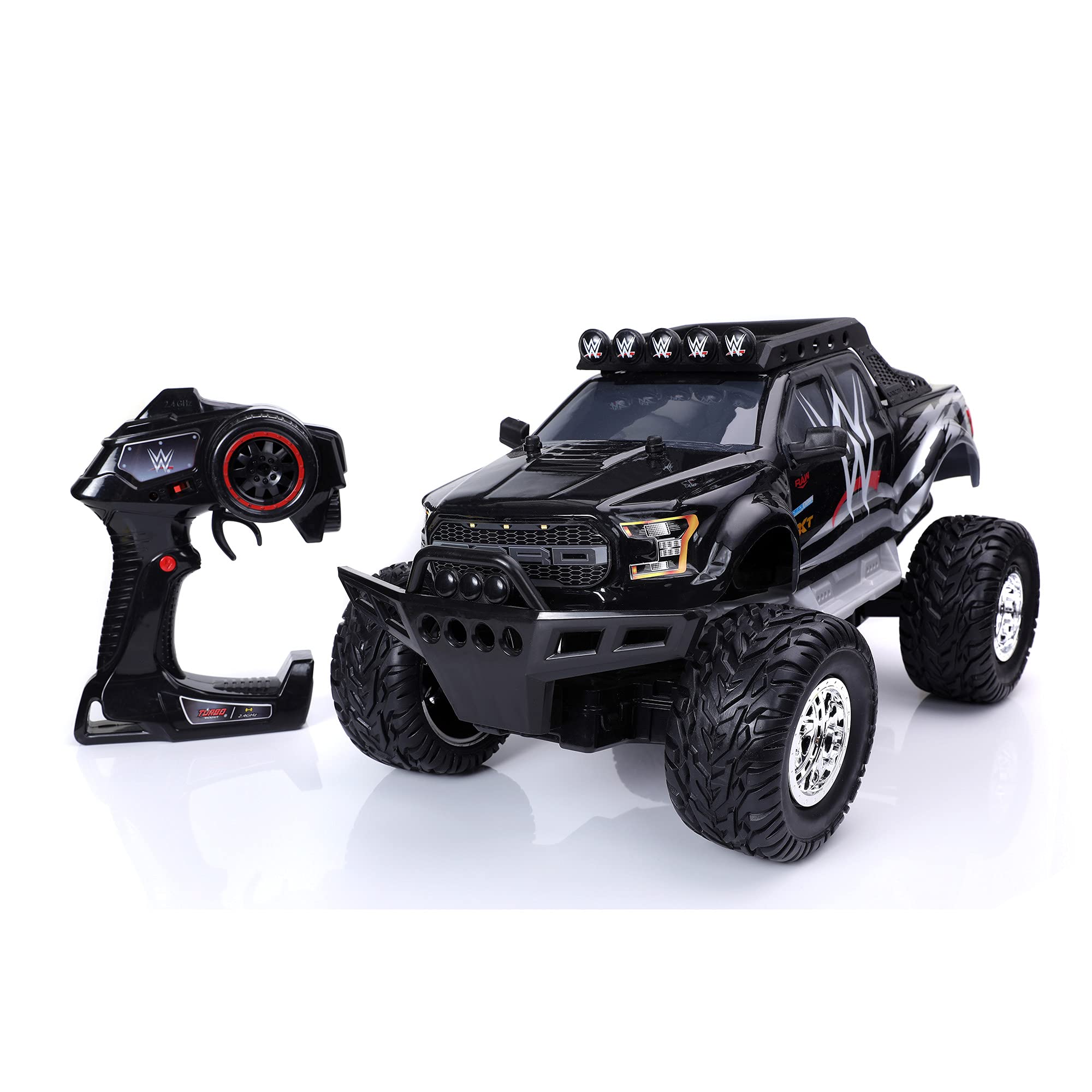 Jada Toys Hollywood Rides 1:12 Scale WWE Remote Control Car - Collectible RC Vehicle for Wrestling Fans | Perfect for Display, Play & WWE Themed Parties