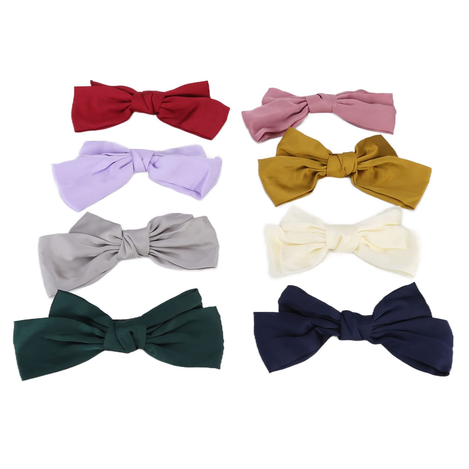 Elegant Bowknot Hair Clips for Weddings & Parties | French Style Barrettes