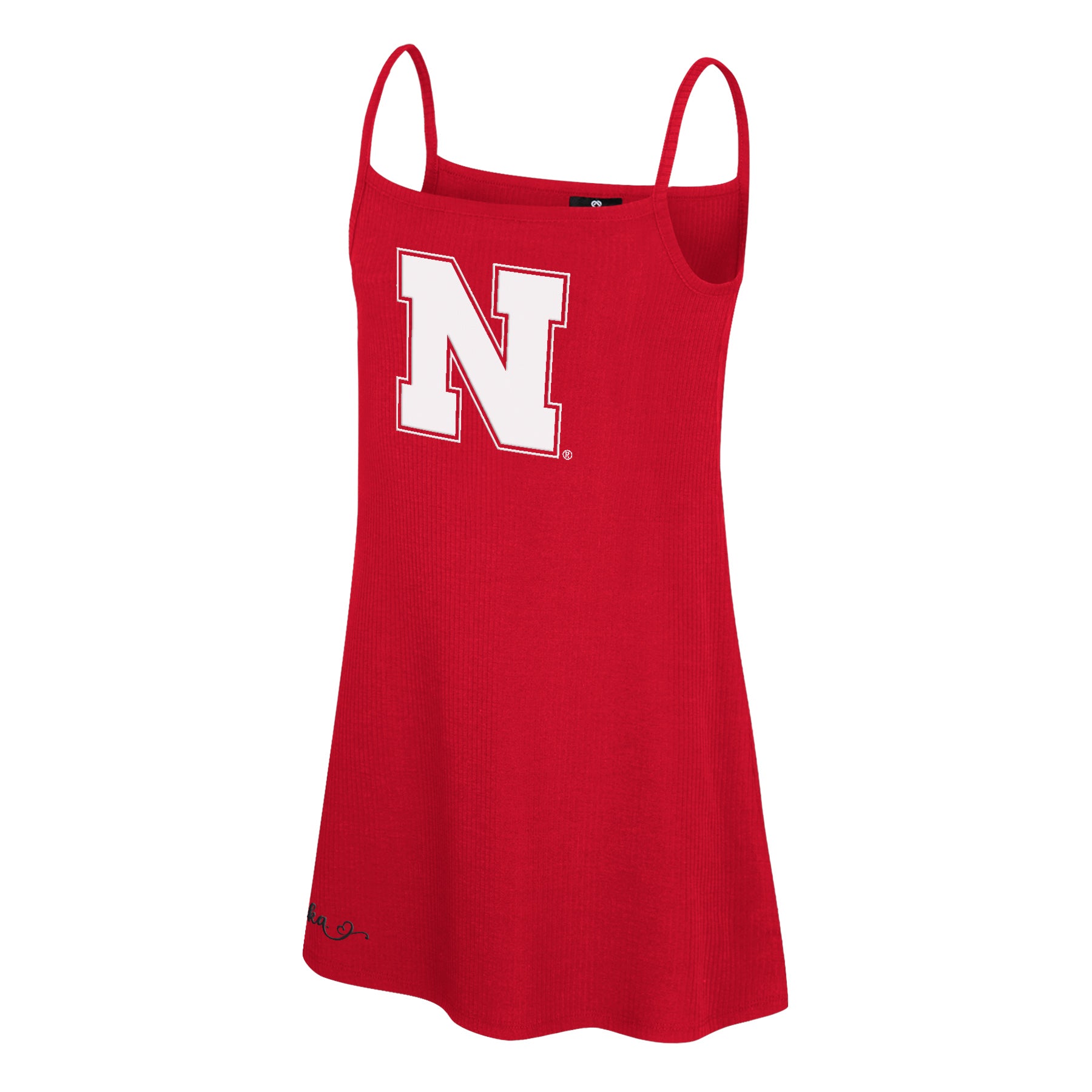 **Nebraska Huskers Youth Girls' Tank Dress - Soft & Comfortable Athletic Wear for School, Games & Casual Outings**