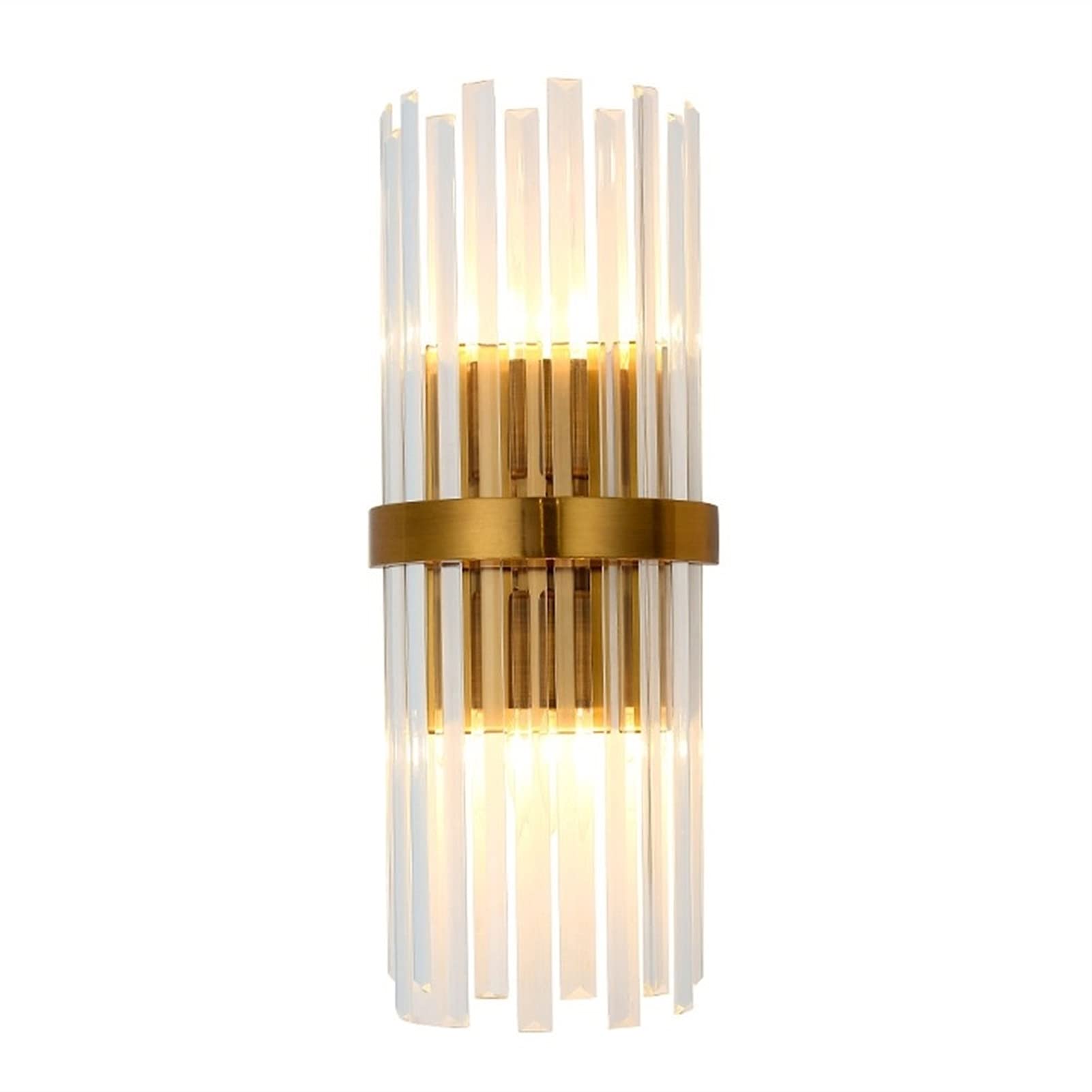 Modern Crystal Wall Sconce - Elegant Postmodern Chandelier Light Fixture for Bedroom, Living Room & Hotel Decor - E14 Bulb Reading Lamp with Luxurious Design - Perfect for Bedside, Study & Corridor Lighting