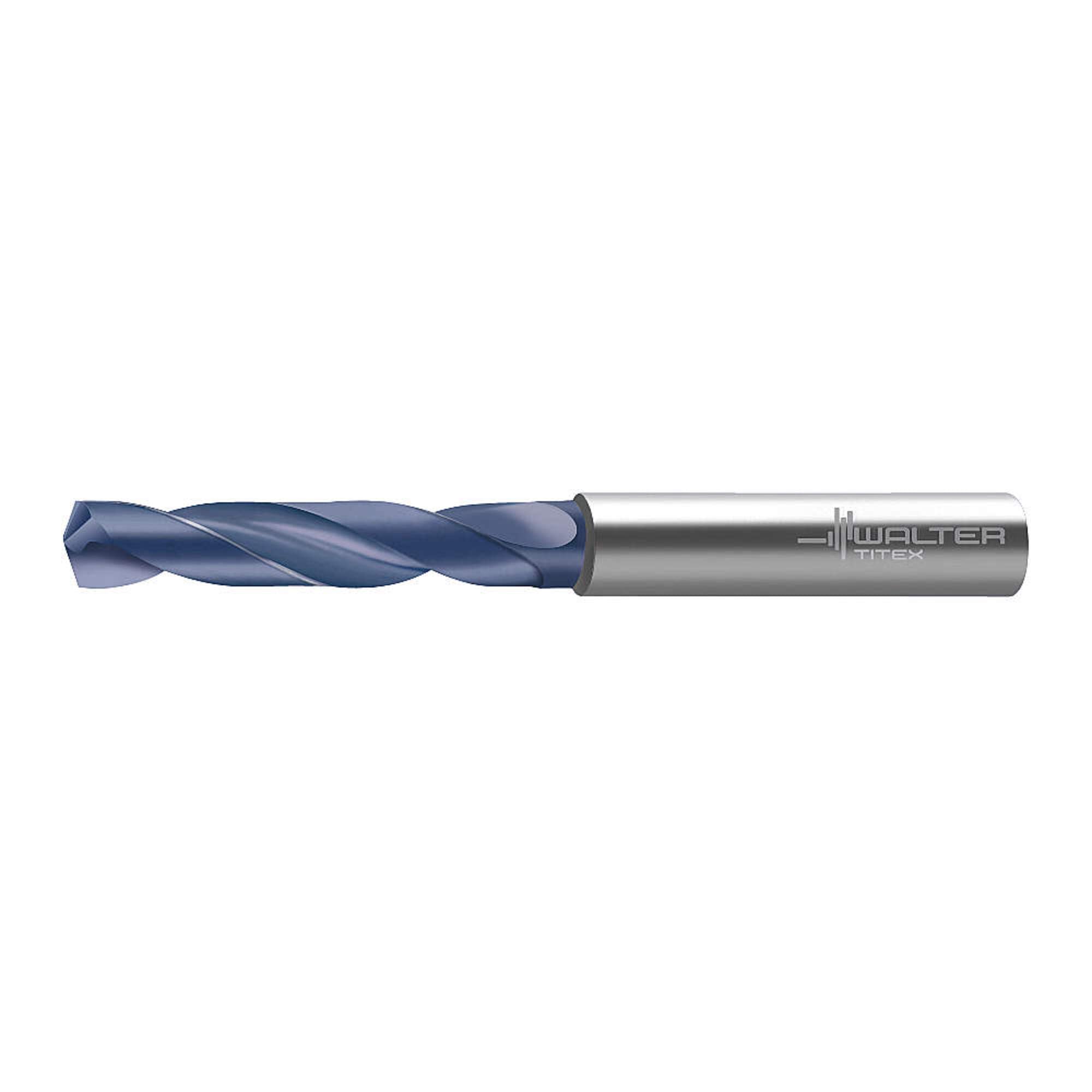 WALTER TITEX DC150-03-12.000A0-WJ30RE Jobber Length Drill Bit - 12mm Diameter, 102mm Overall Length - Premium Metalworking Tool for Precision Drilling in Steel, Aluminum & Wood