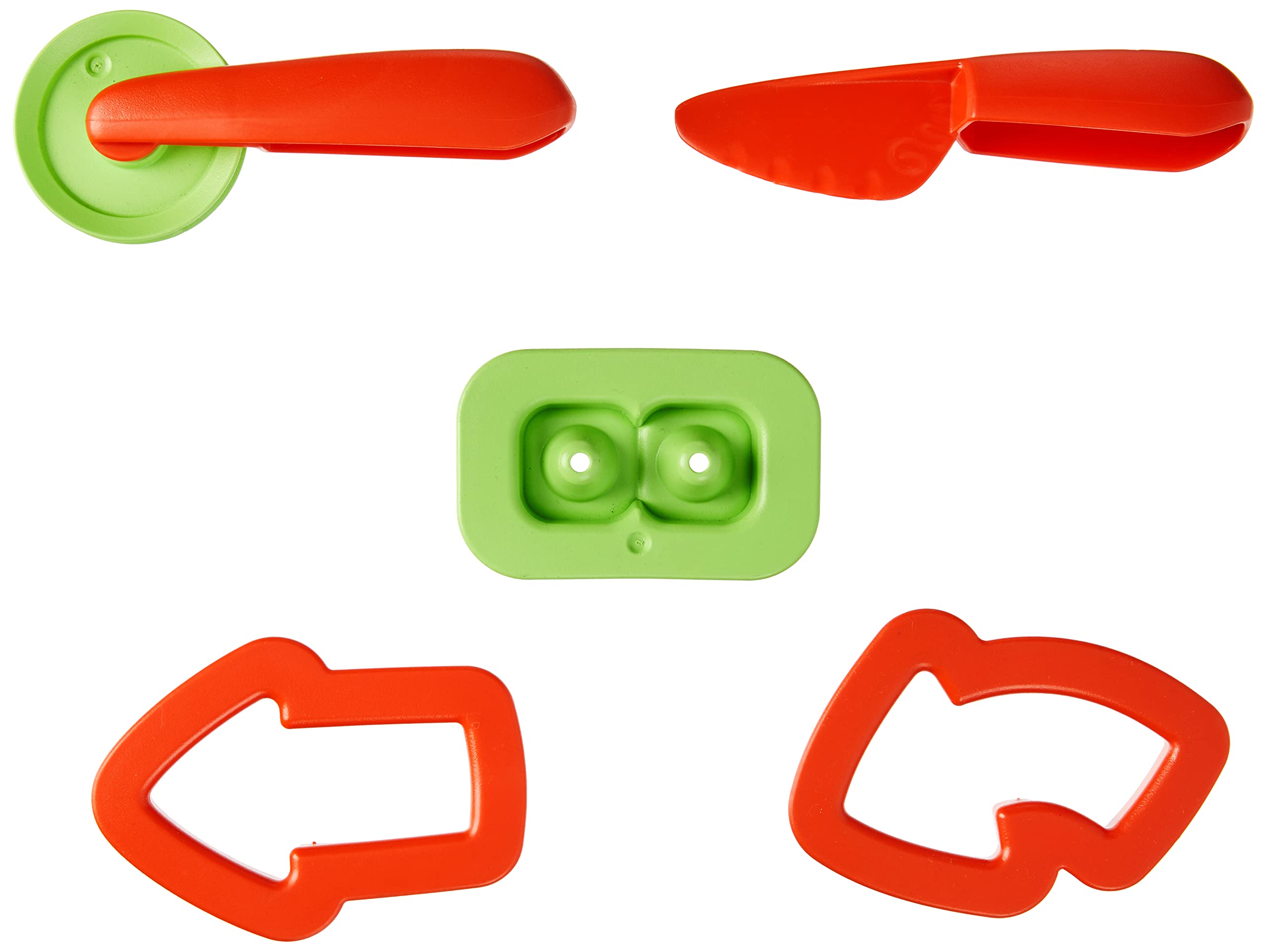 Green Toys Race Car Maker Dough Set - Non-Toxic Play Dough Kit for Kids with 3 Molds & Tools | Creative Pretend Play, STEM Learning, Birthday Gift for Boys & Girls Ages 3+
