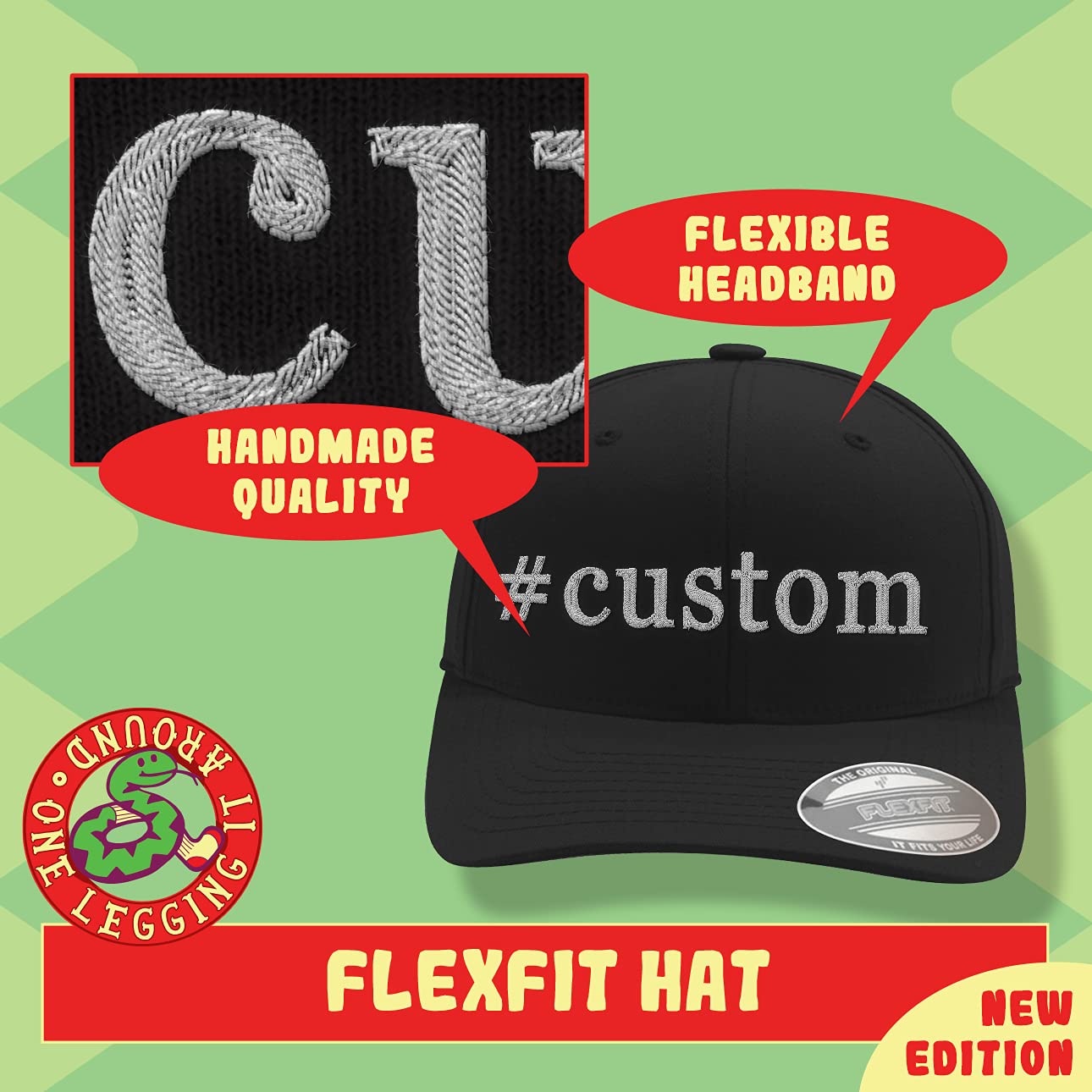 Feather Renovator AF - Soft Flexfit Baseball Cap for Men & Women | Adjustable Comfortable Hat for Outdoor Sports, Running, Hiking, and Casual Wear