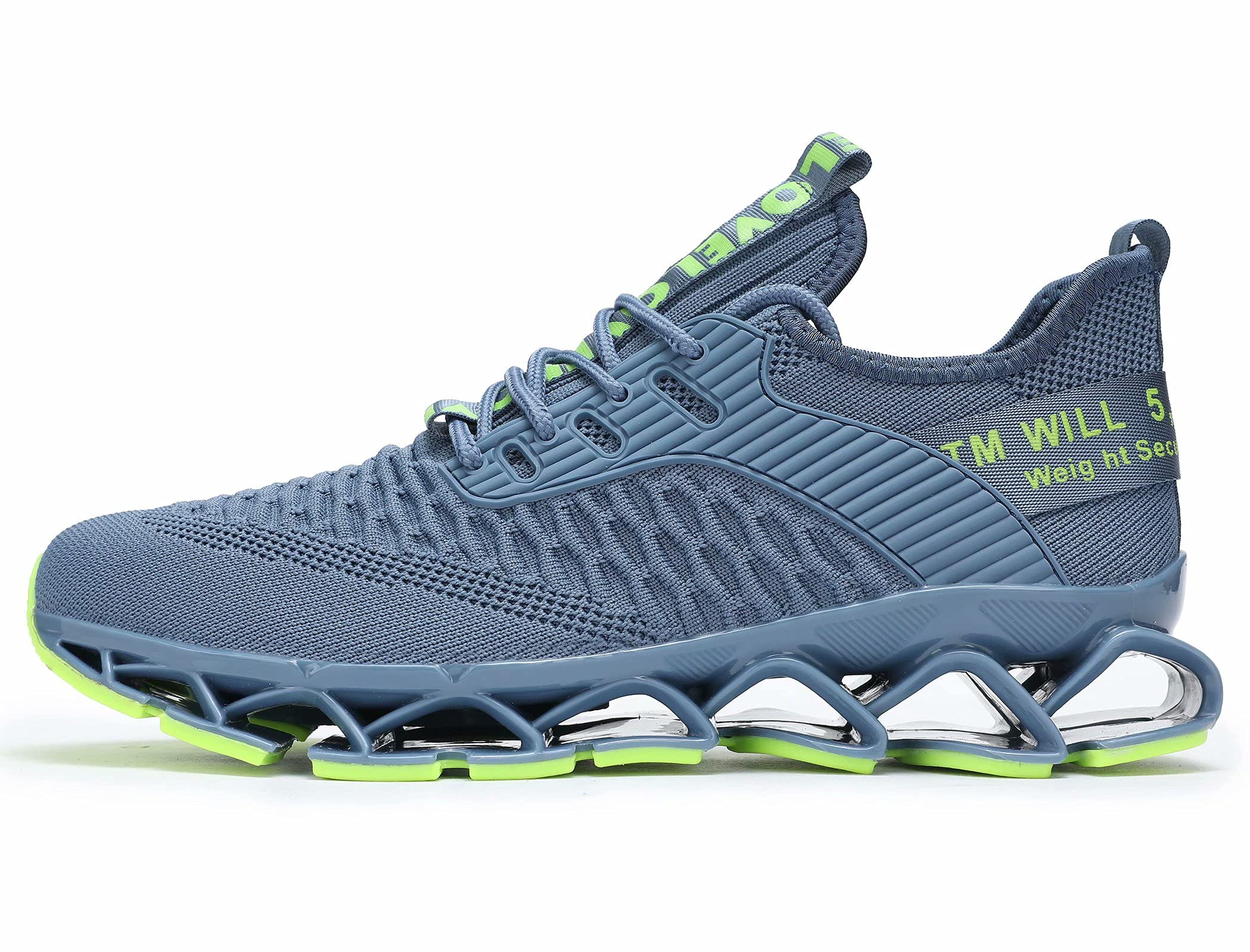 Chopben Men's Running Shoes - Non-Slip Blade Design, Breathable Mesh Sneakers with Soft Sole for Walking, Jogging & Gym Workouts | Perfect for Casual Wear & Athletic Activities