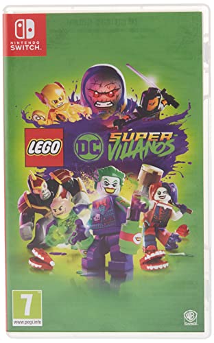 LEGO DC Super-Villains Game for Nintendo Switch - Action-Packed Superhero Adventure for Kids & Adults - Perfect for Home Entertainment & Travel Gaming
