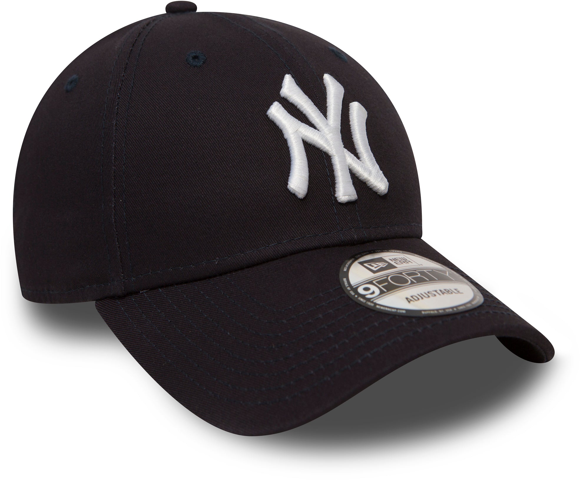 New York Yankees New Era 9Forty League Basic Navy Baseball Cap - Adjustable Snapback Hat for Men & Women - Perfect for Baseball Games, Streetwear Fashion & Casual Outfits