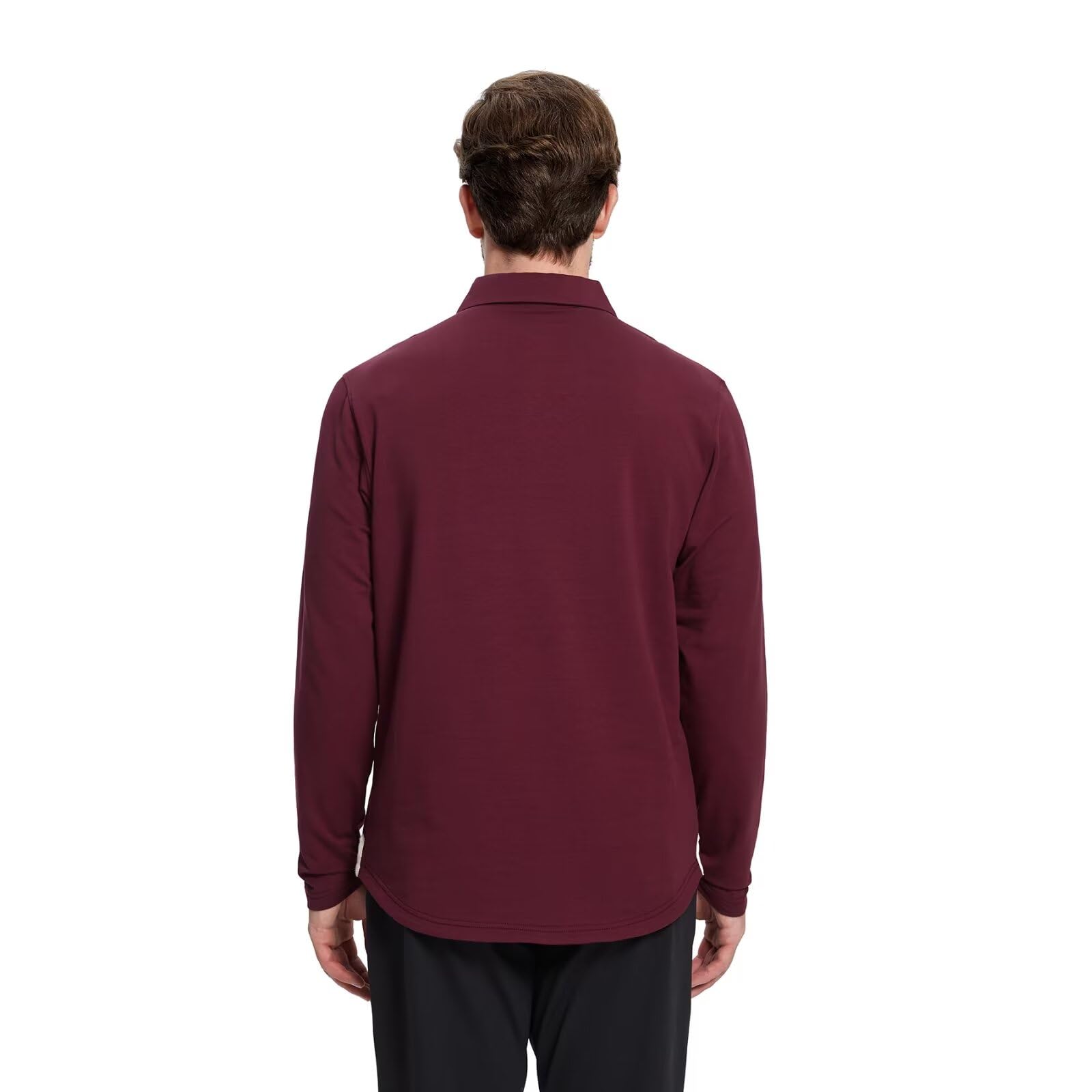 Men's Long & Short Sleeve Polo Shirts - Breathable Cotton Blend, Casual Solid Color with Pocket & Drop Cut Collar | Perfect for Golf, Office Wear & Summer Outfits
