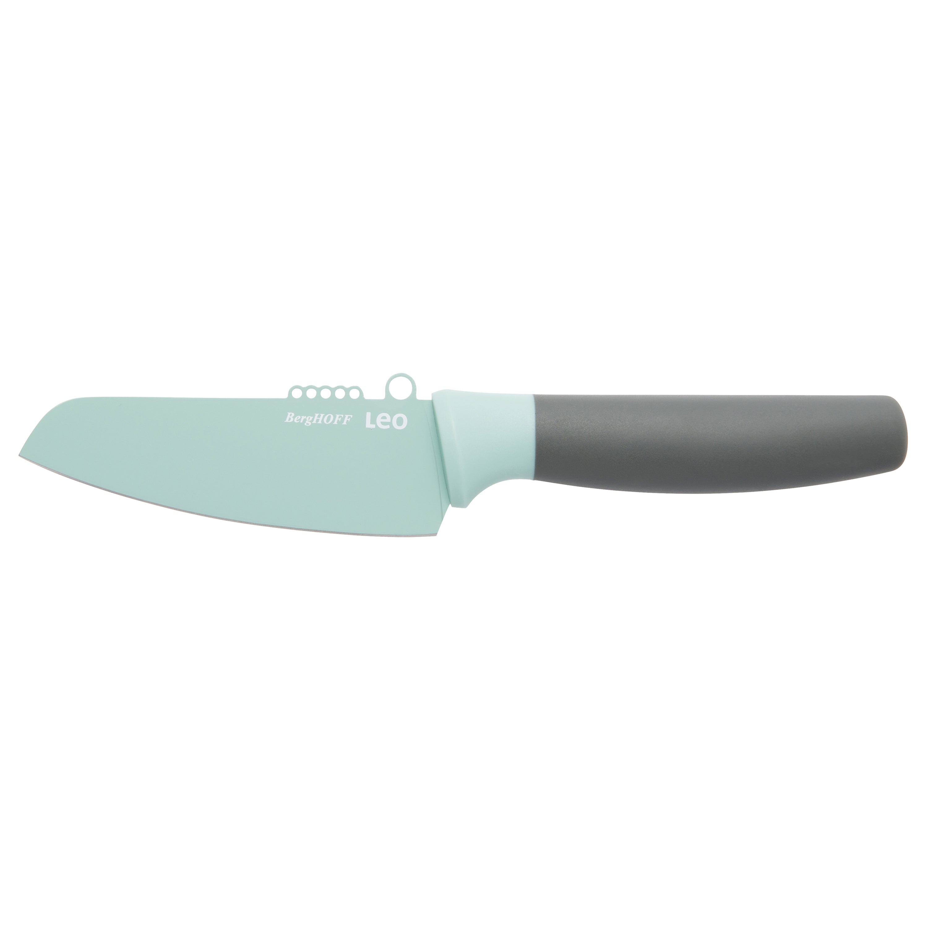 BergHOFF Leo 4-Piece Kitchen Knife Set with Protective Sheath - High Carbon Stainless Steel Chef Knives for Cooking, Slicing & Dicing - Perfect for Home Chefs & Professional Kitchens (Blue)