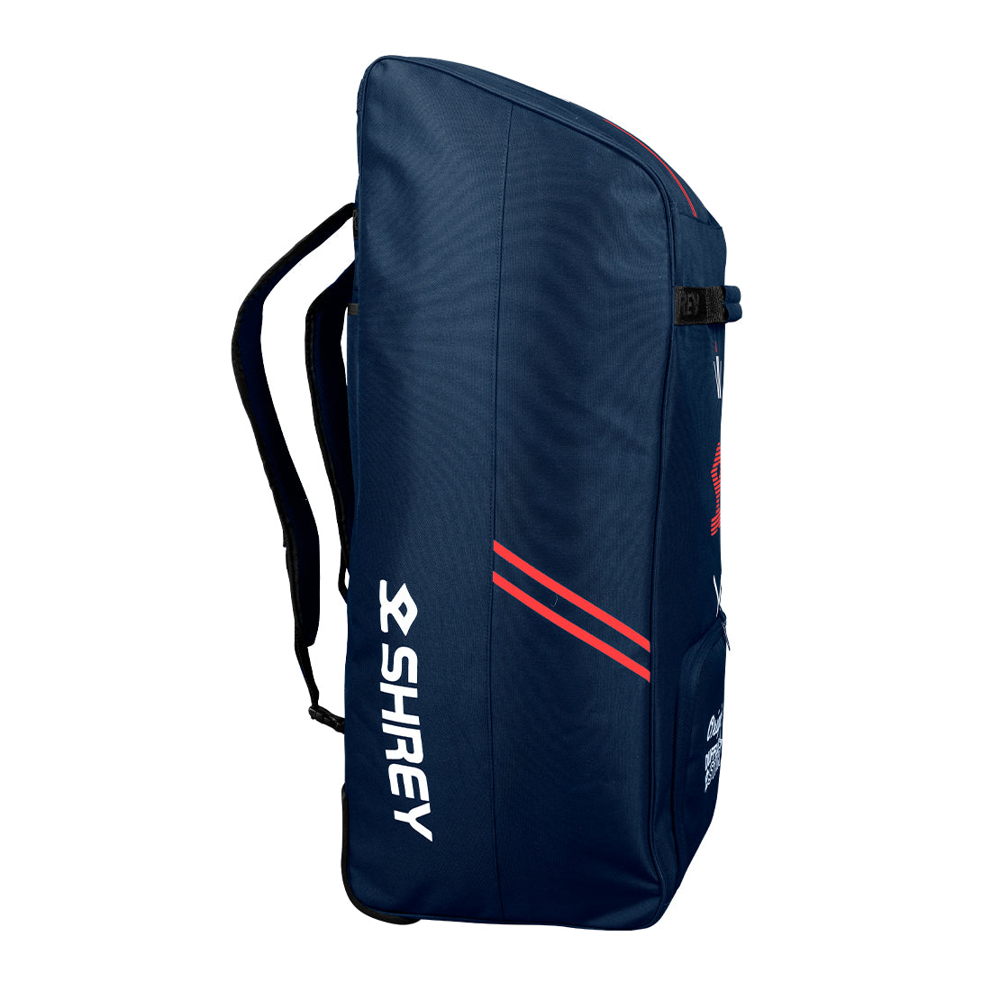 Shrey Star Duffle 2.0 Cricket Bag - Navy & Red - Premium Cricket Gear for Practice & Matches - Perfect Sports Equipment for Players & Teams