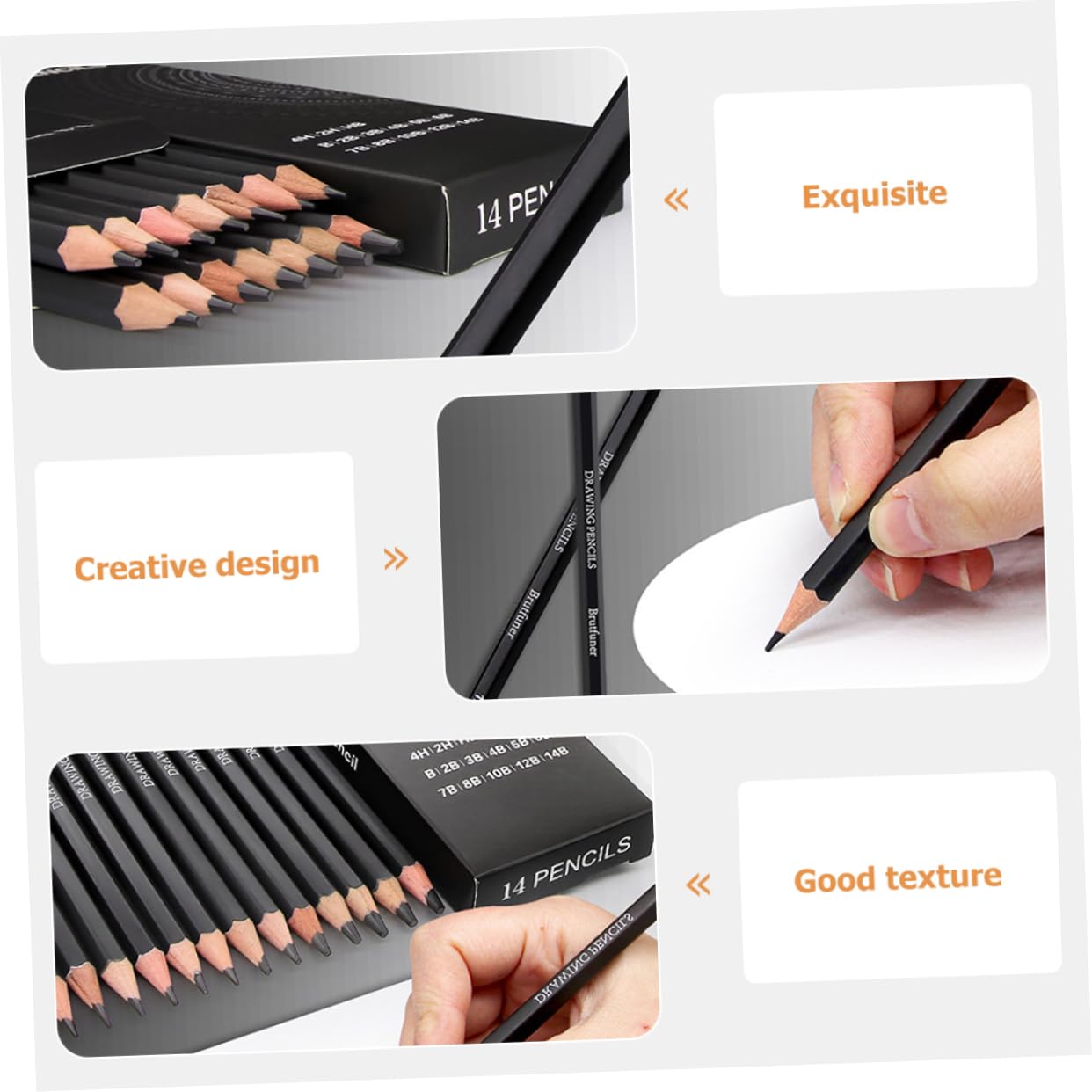 TEHAUX 28-Piece Professional Sketching Pencil Set - Graphite Drawing Pencils for Artists, Beginners & Students - Perfect for Sketching, Shading & Art Projects - Portable Art Supplies for Studio & Outdoor Use