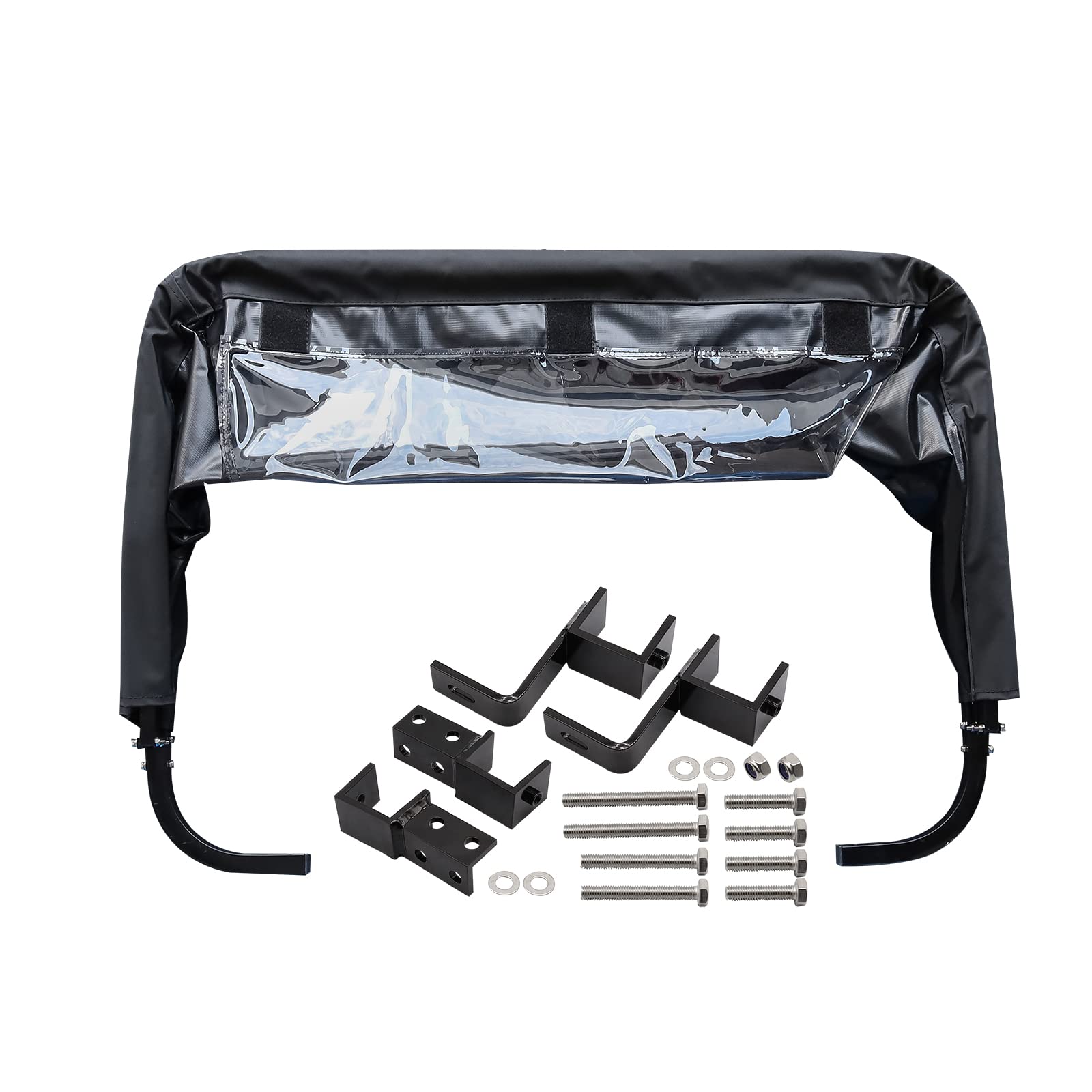 Universal Rear Bag Rain Cover Kit for Golf Carts - Waterproof Protection for Golf Clubs & Equipment - Perfect for Rainy Days & Outdoor Storage