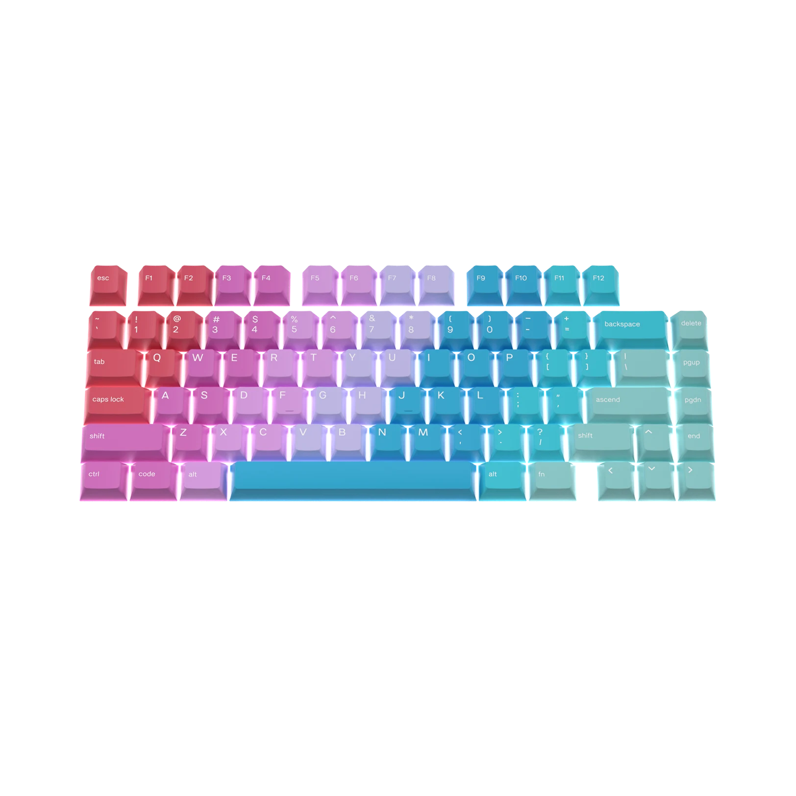 Custom Keycaps for Mechanical Keyboards - Daydream Design - Perfect for Gaming, Typing & Office Work - US Seller