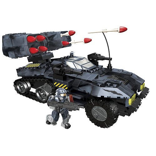 Mega Bloks Halo Covert Ops UNSC Wolverine Building Blocks Set - Military Vehicle Toy for Kids & Collectors - Perfect for Creative Play & Halo Universe Fans
